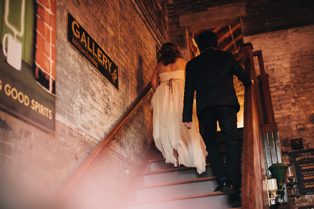 Intimate Coffee Shop Wedding // Daring Wanderer