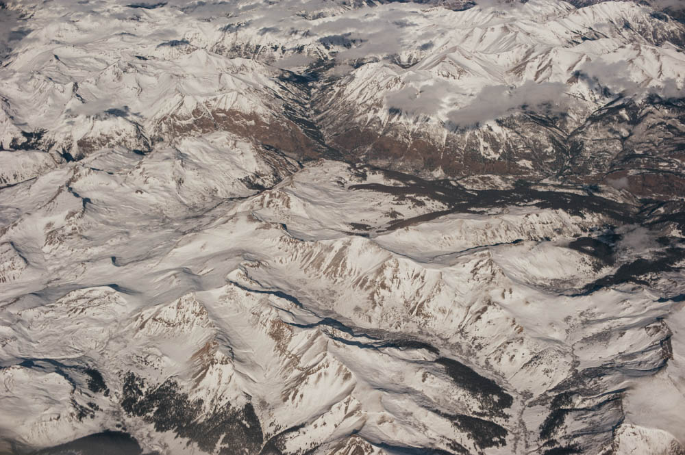 Daring Wanderer Photography - Daring Wanderer - Travel Photography - Aerial Photography - Colorado - Mountains - Snow