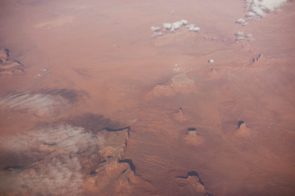 Daring Wanderer Photography - Daring Wanderer - Travel Photography - Aerial Photography - Arizona - Utah - landscape - Monument Valley - Aerial view of Monument Valley