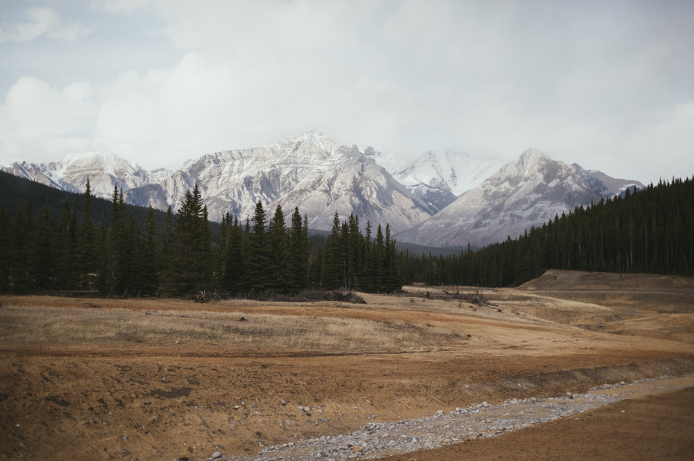 Mountains near Lake Minnewanka, Banff National Park