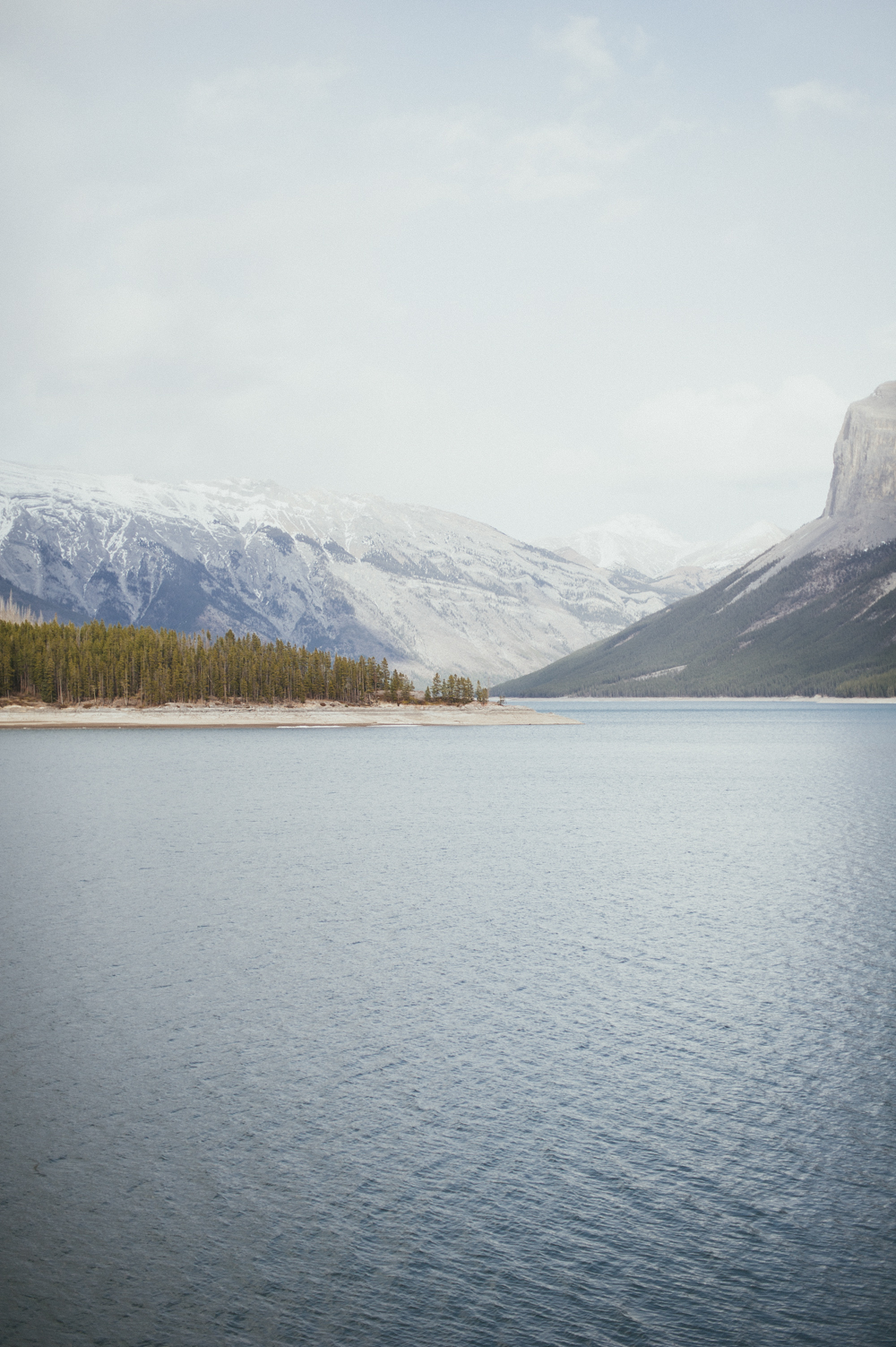 Lake Minnewanka mountains, Banff