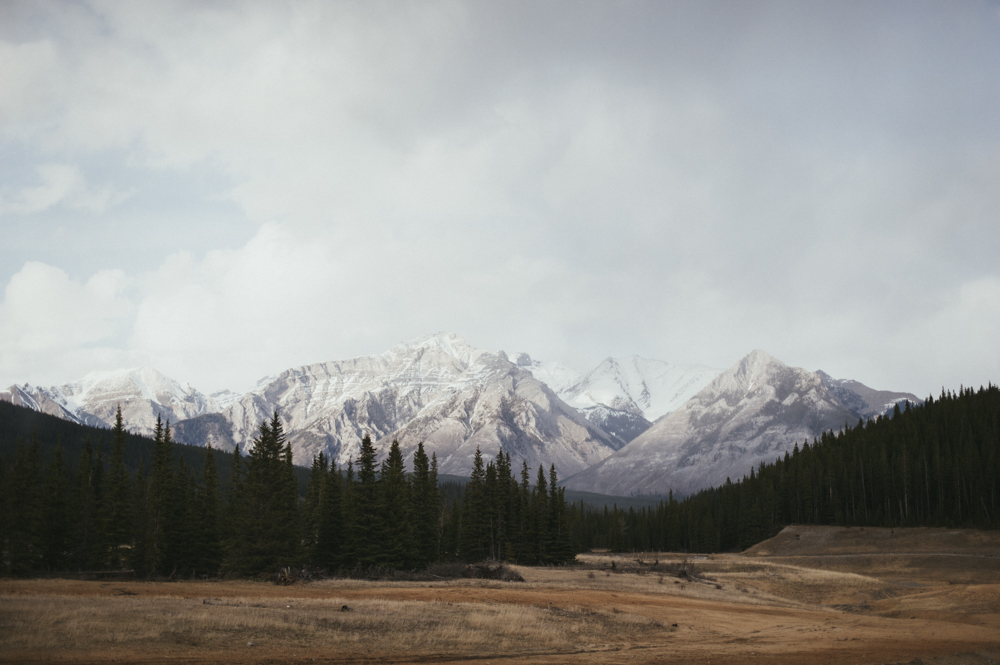 Mountain landscape in Alberta