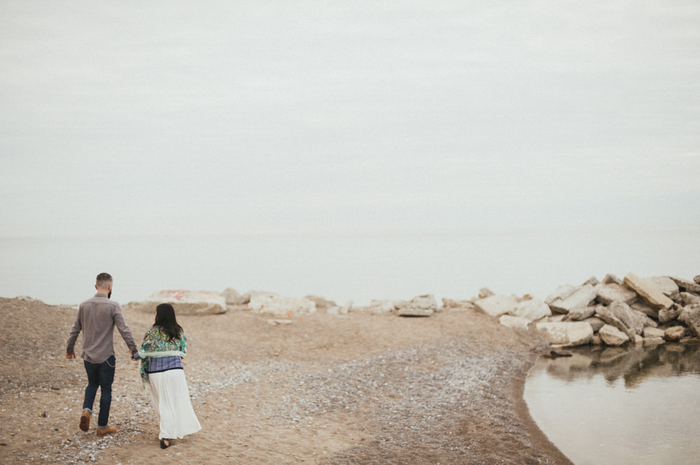 Toronto Leuty Beach Engagement // Daring Wanderer