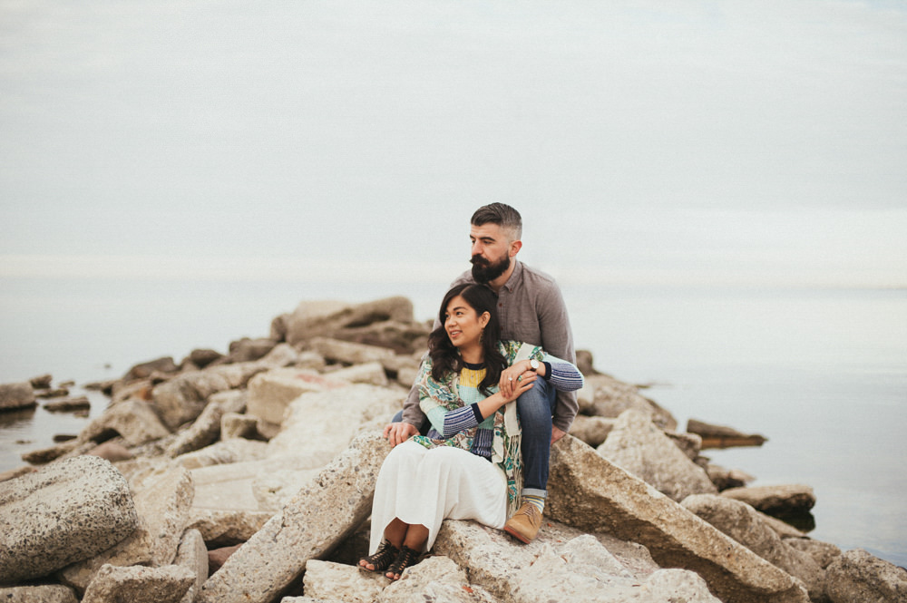 Toronto Leuty Beach Engagement // Daring Wanderer