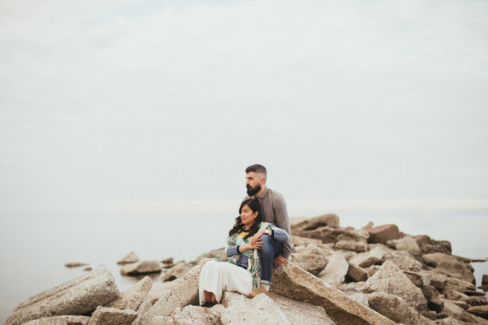 Toronto Leuty Beach Engagement // Daring Wanderer