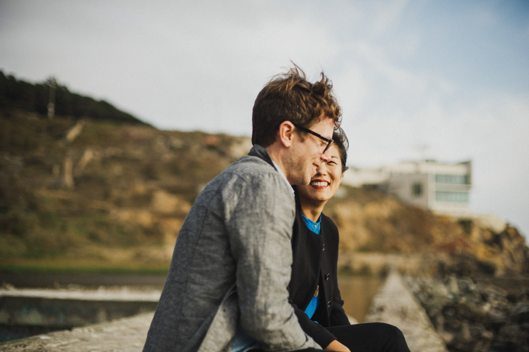 Lands End & Sutro Baths Engagement // Daring Wanderer