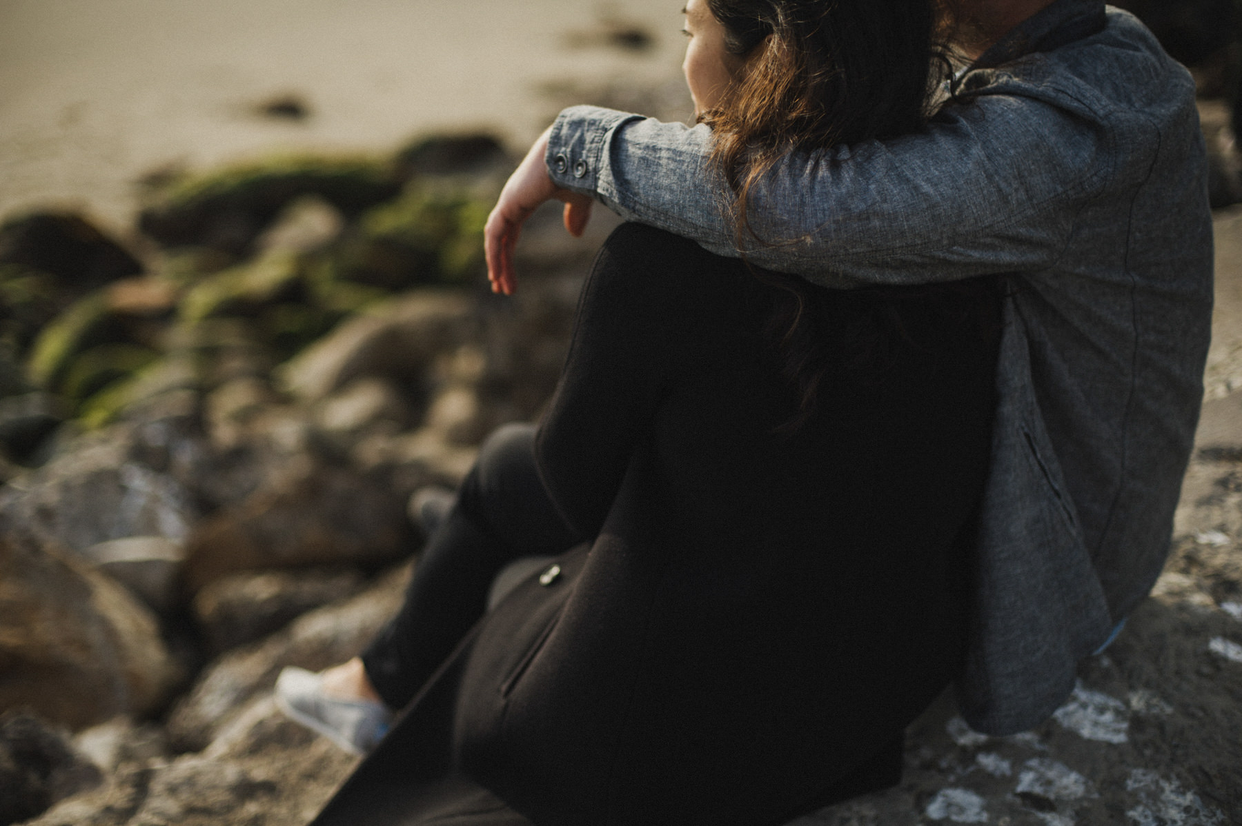 Lands End & Sutro Baths Engagement // Daring Wanderer