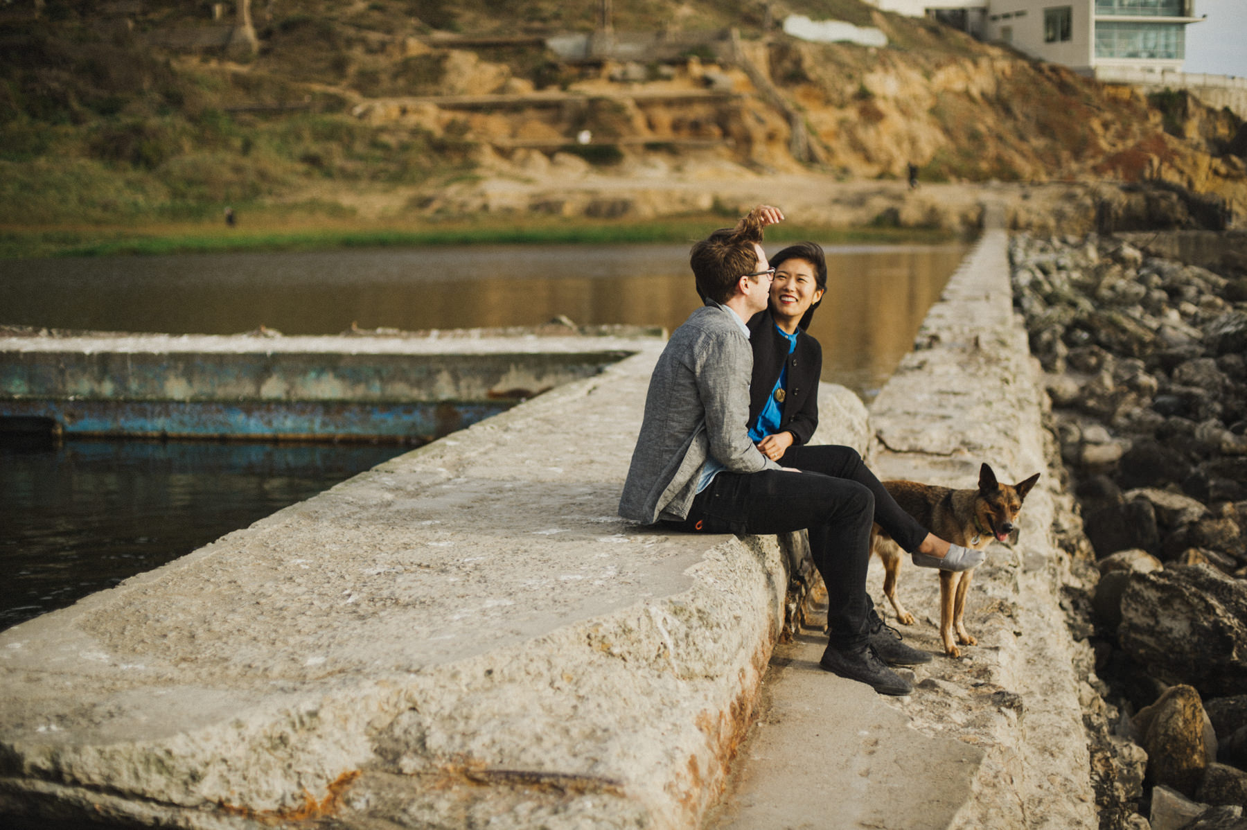 Lands End & Sutro Baths Engagement // Daring Wanderer