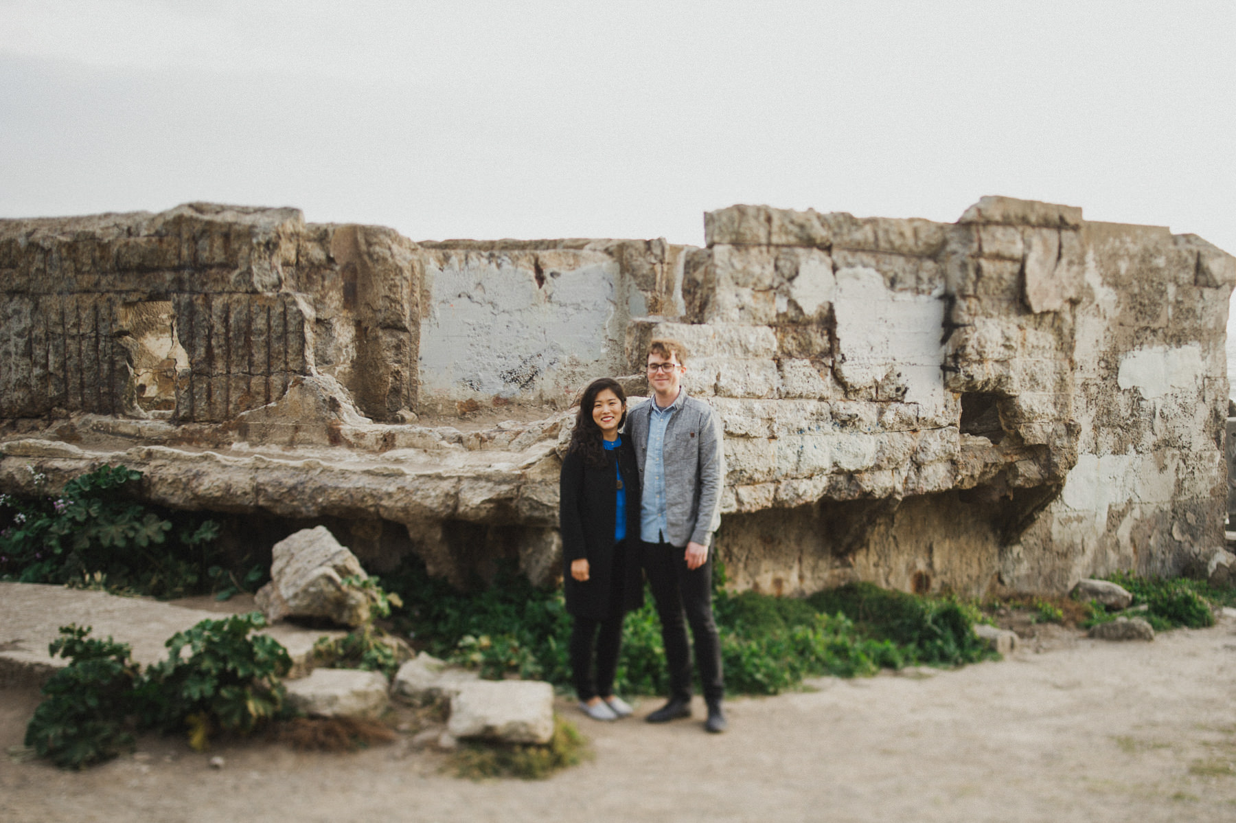 Lands End & Sutro Baths Engagement // Daring Wanderer