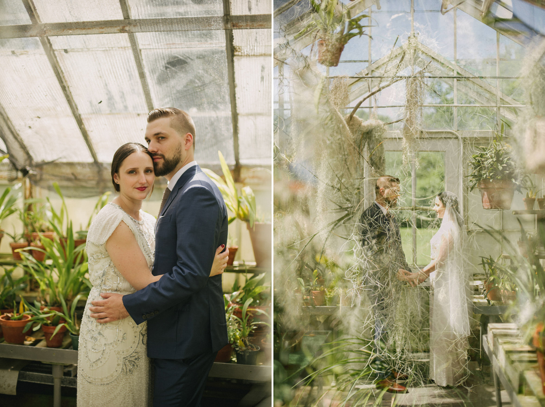 Botanical Greenhouse Wedding at Sonnenberg Gardens // Daring Wanderer