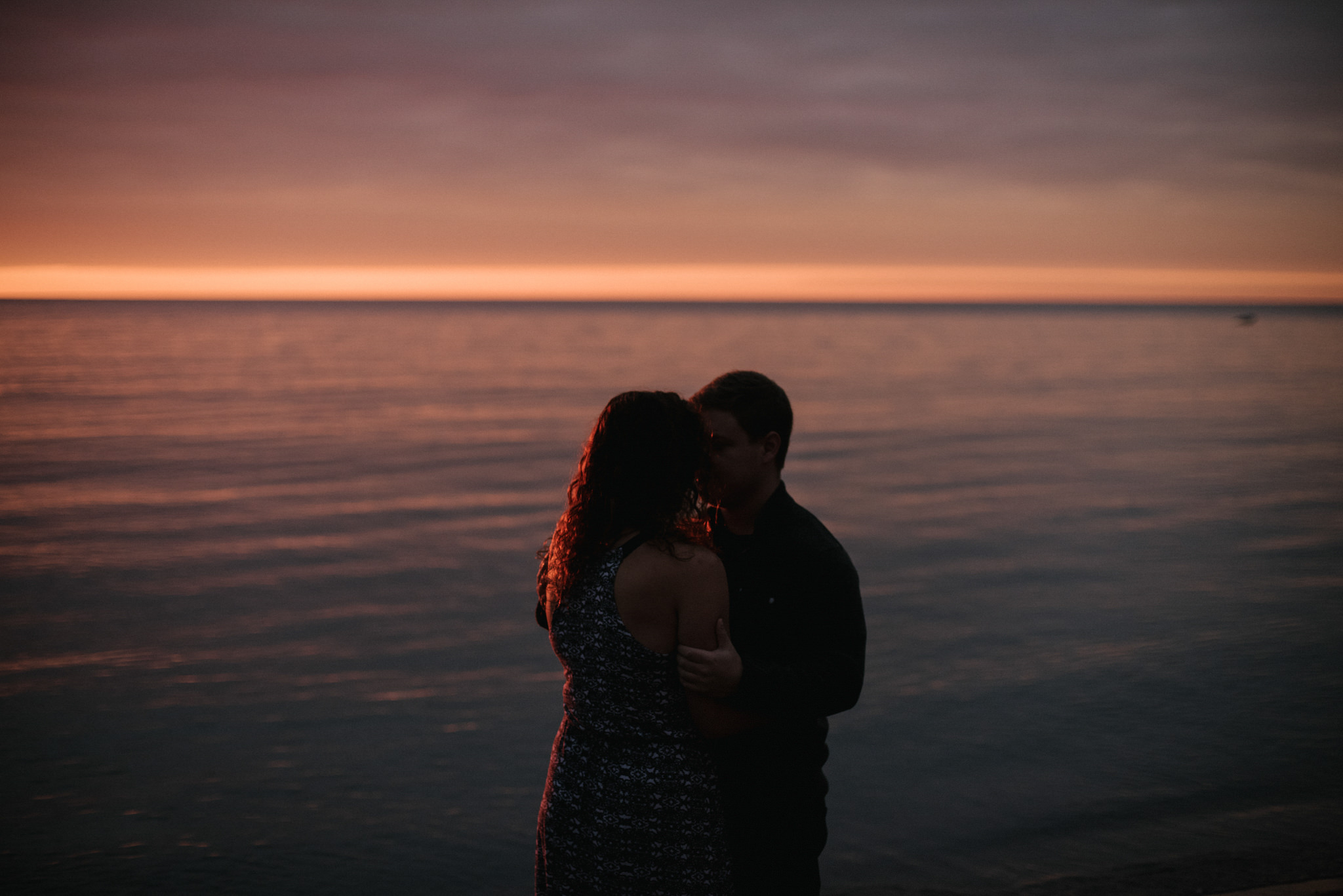 Daring Wanderer Photography - Daring Wanderer - Destination Wedding Photographer - Sunrise Engagement at Scarborough Bluffs - Sunrise - Beach - Scarborough Bluffs - Bluffers Park engagement - Toronto engagement photographer - love - engagement shoot - toronto engagement - sunrise engagement shoot - lake ontario