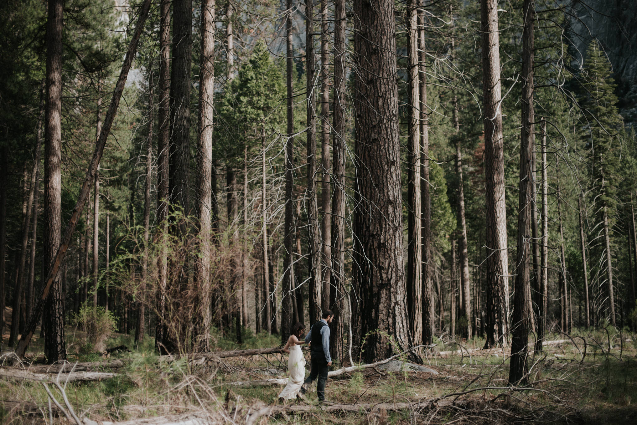 Intimate Yosemite Wedding Portraits // Daring Wanderer