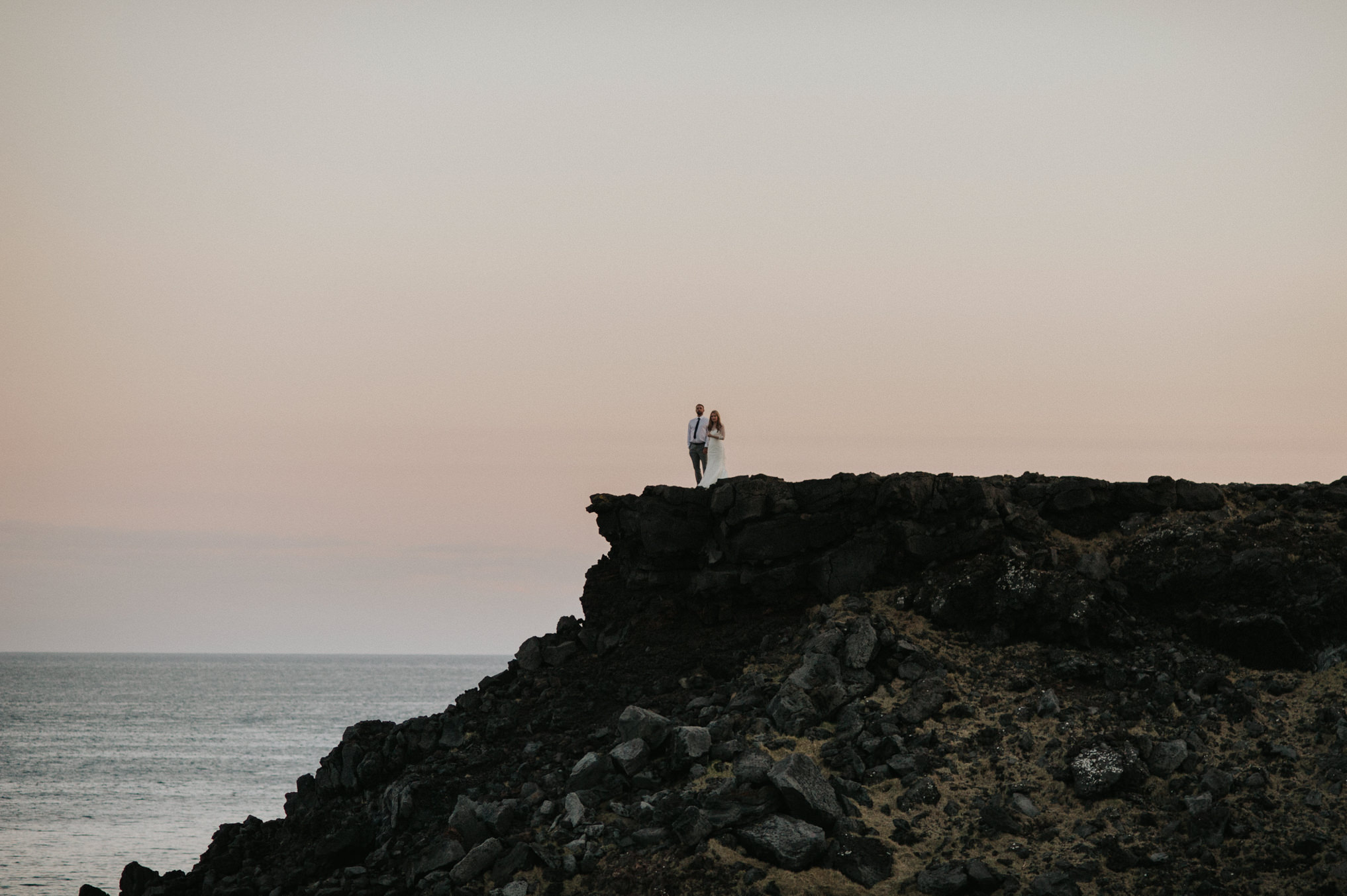 Texans Elope in Iceland: Dreamy Icelandic Midnight Sun Wedding // Daring Wanderer: www.daringwanderer.com