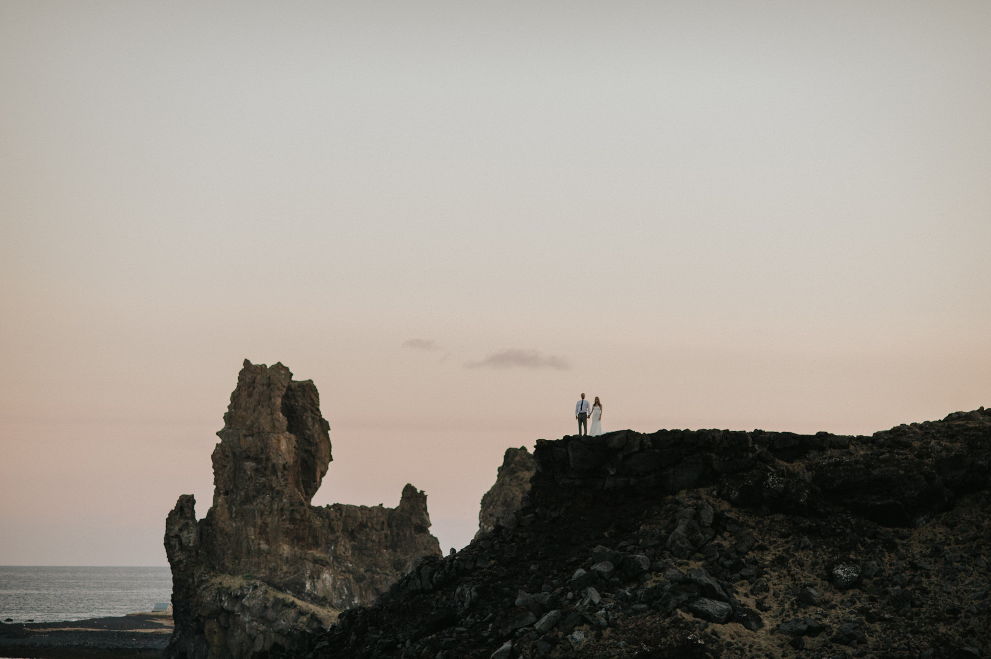 Texans Elope in Iceland: Dreamy Icelandic Midnight Sun Wedding // Daring Wanderer: www.daringwanderer.com