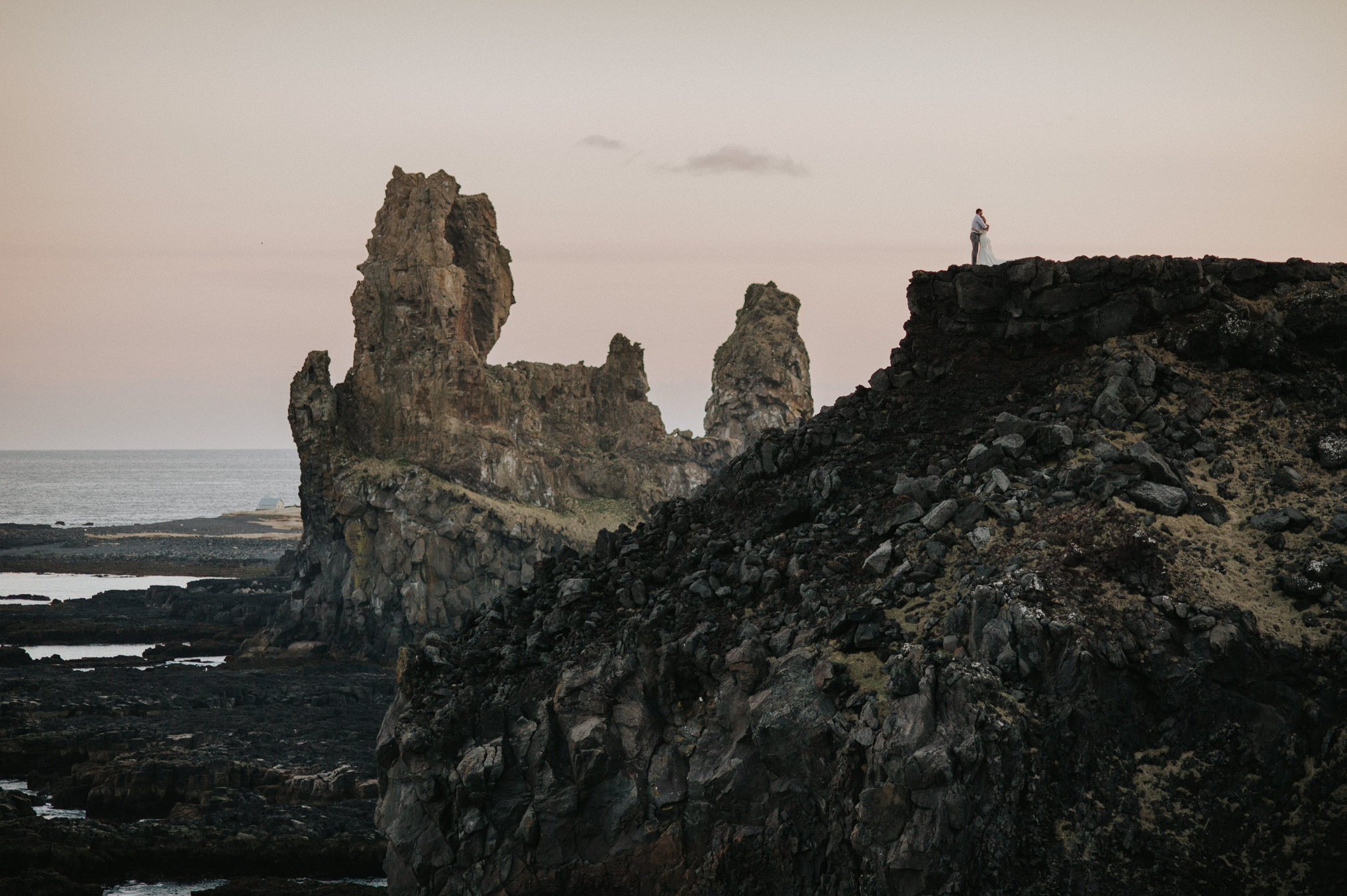 Texans Elope in Iceland: Dreamy Icelandic Midnight Sun Wedding // Daring Wanderer: www.daringwanderer.com