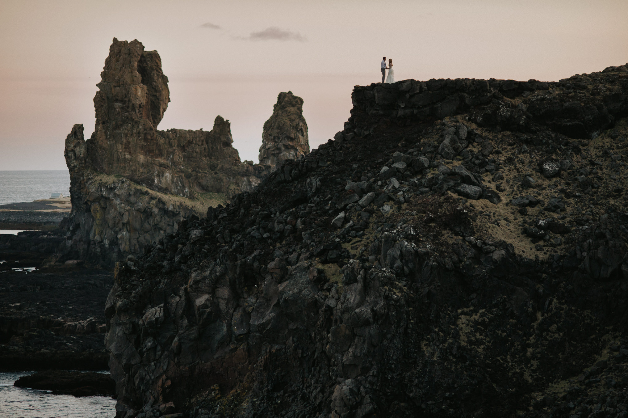 Texans Elope in Iceland: Dreamy Icelandic Midnight Sun Wedding // Daring Wanderer: www.daringwanderer.com