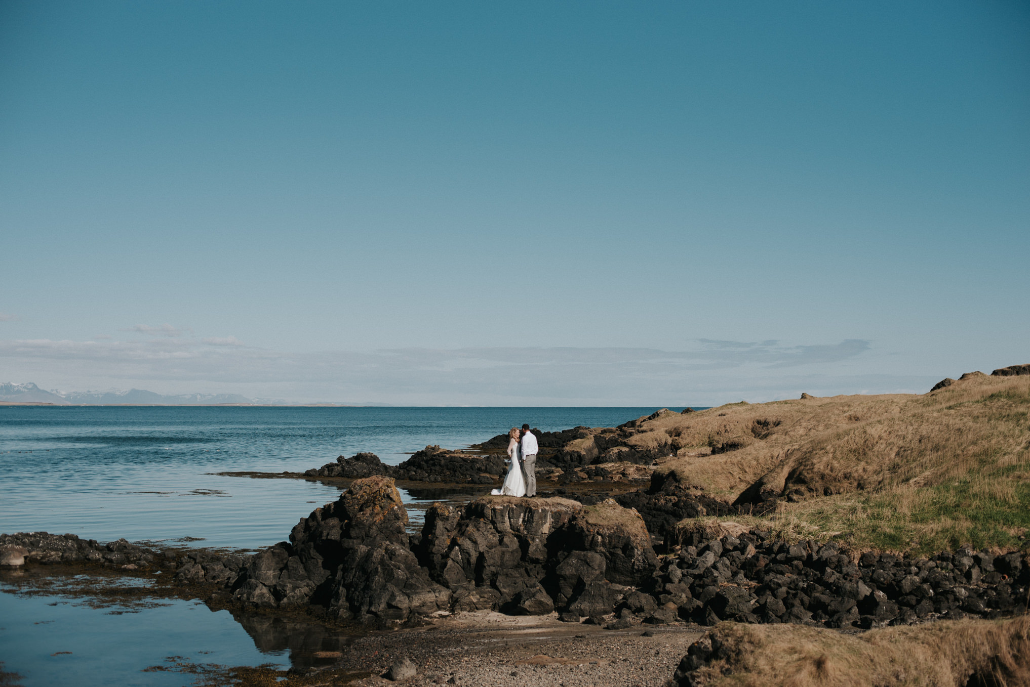 Texans Elope in Iceland: Dreamy Icelandic Midnight Sun Wedding // Daring Wanderer: www.daringwanderer.com