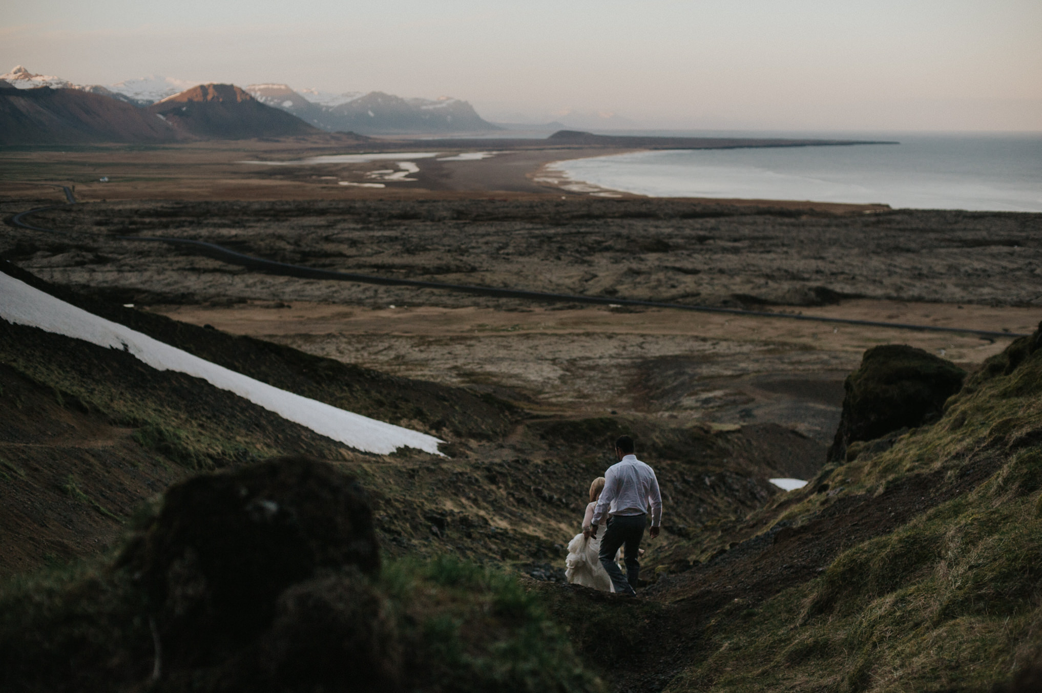 Texans Elope in Iceland: Dreamy Icelandic Midnight Sun Wedding // Daring Wanderer: www.daringwanderer.com