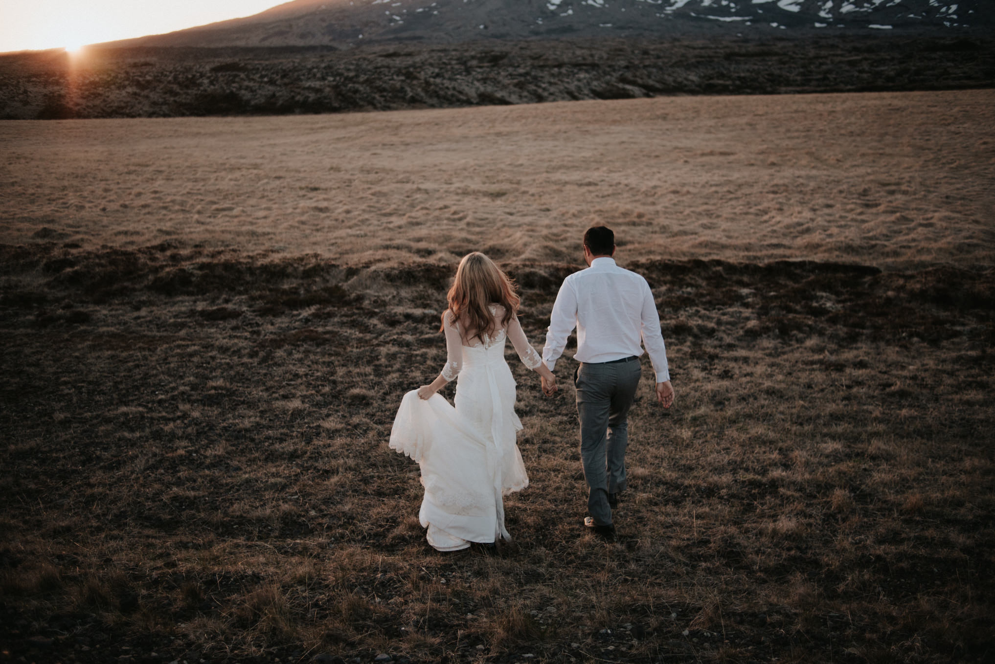 Texans Elope in Iceland: Dreamy Icelandic Midnight Sun Wedding // Daring Wanderer: www.daringwanderer.com