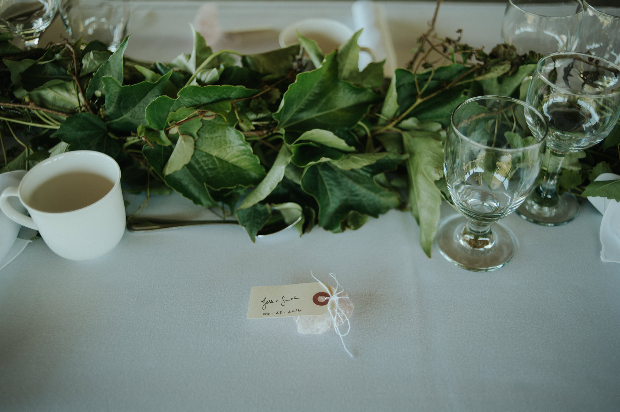 A dreamy femme babe same sex forest wedding at Riverstone Retreat // Daring Wanderer: www.daringwanderer.com