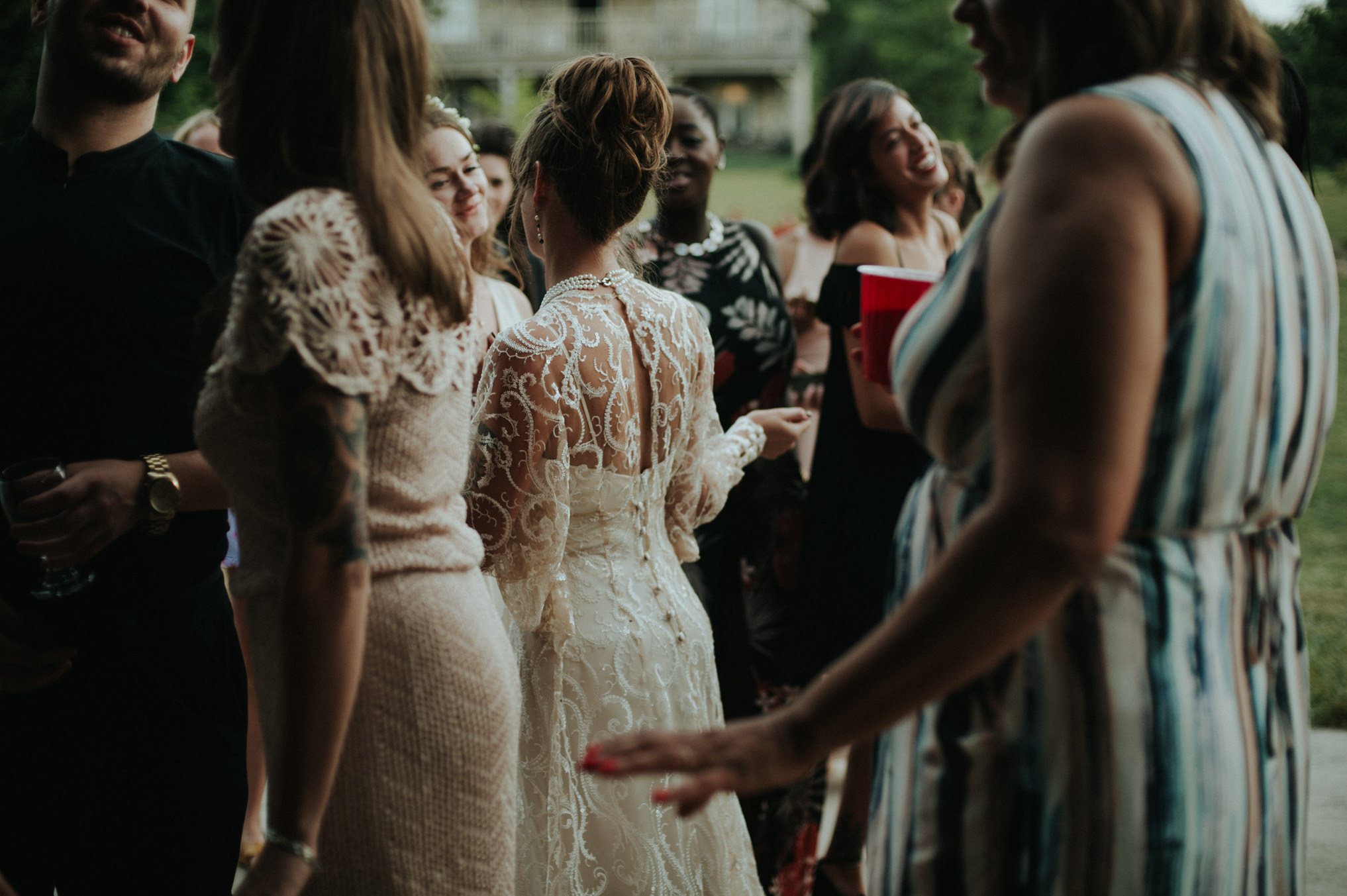 A dreamy femme babe same sex forest wedding at Riverstone Retreat // Daring Wanderer: www.daringwanderer.com