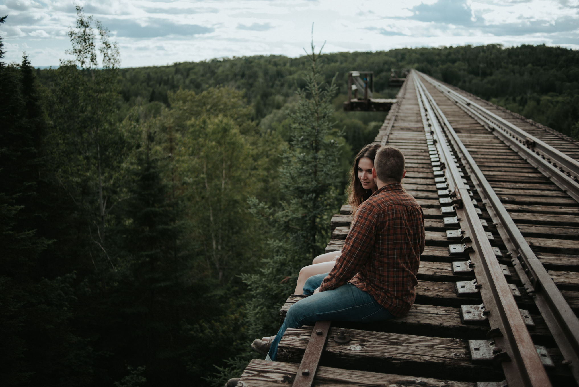 An adventurous Sleeping Giant engagement shoot in Thunder Bay // Daring Wanderer: www.daringwanderer.com