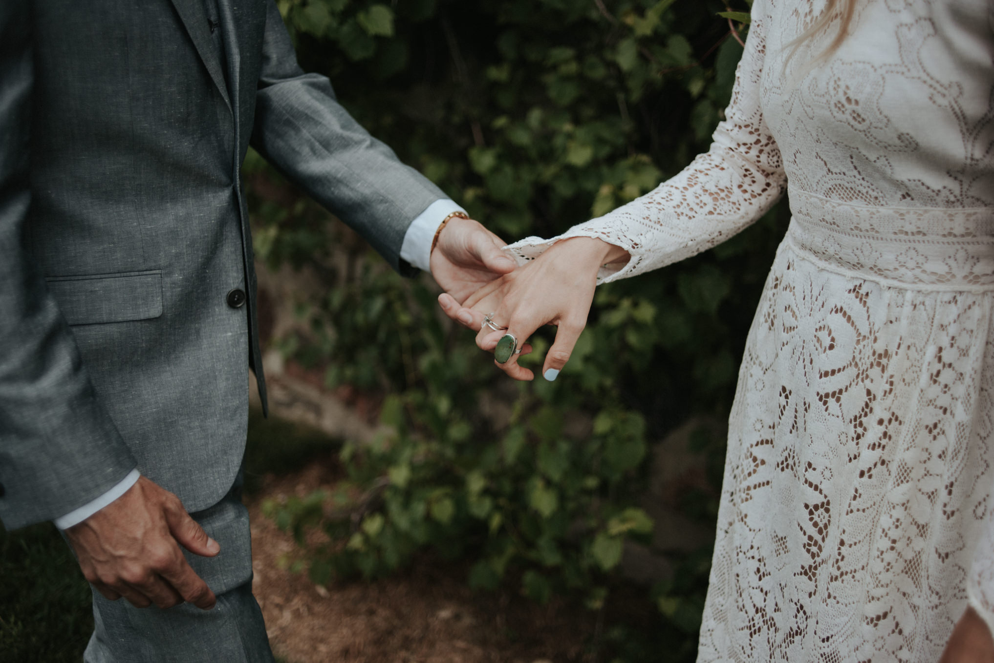 An intimate bohemian outdoor farm wedding at South Pond Farms // Daring Wanderer: www.daringwanderer.com