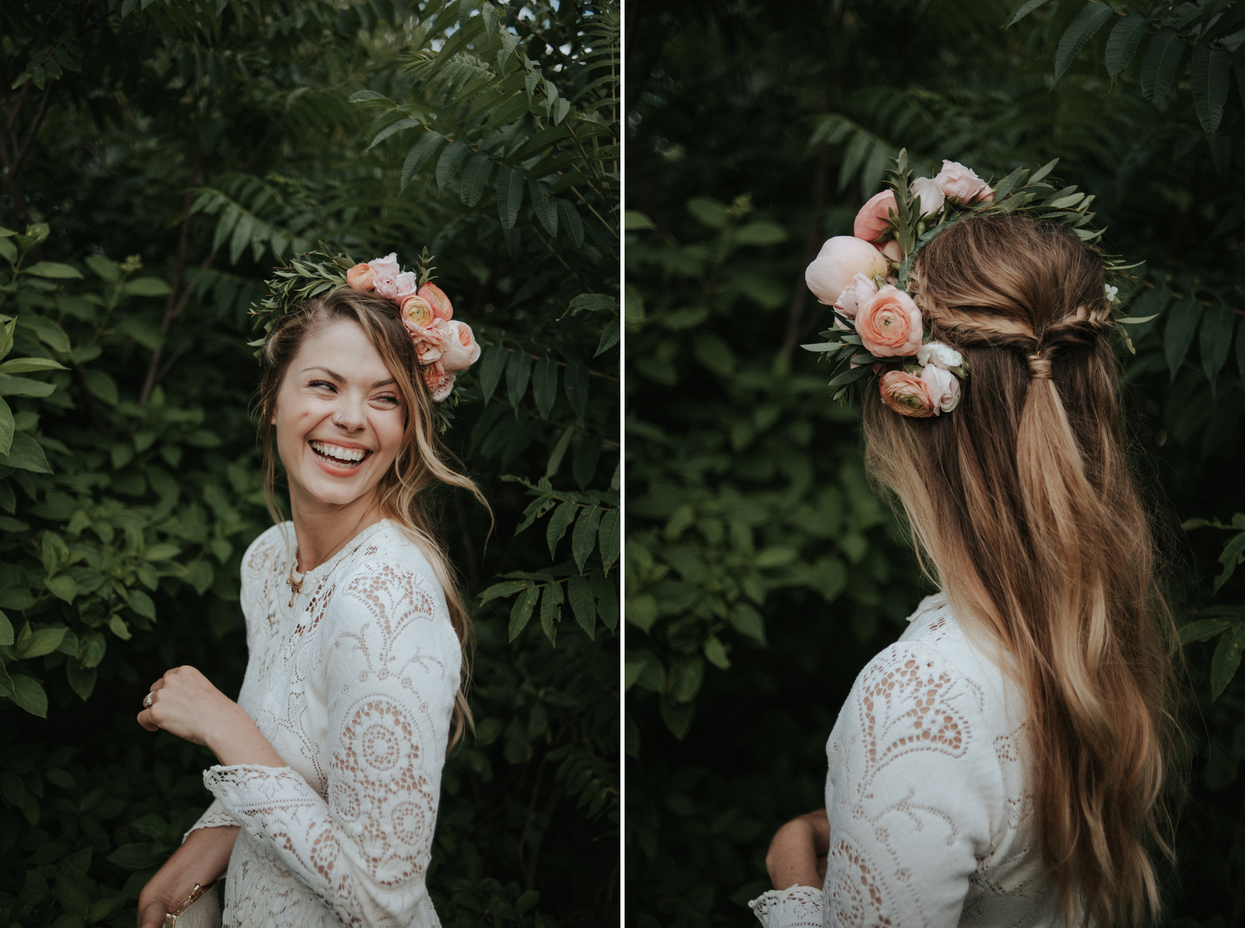 An intimate bohemian outdoor farm wedding at South Pond Farms // Daring Wanderer: www.daringwanderer.com