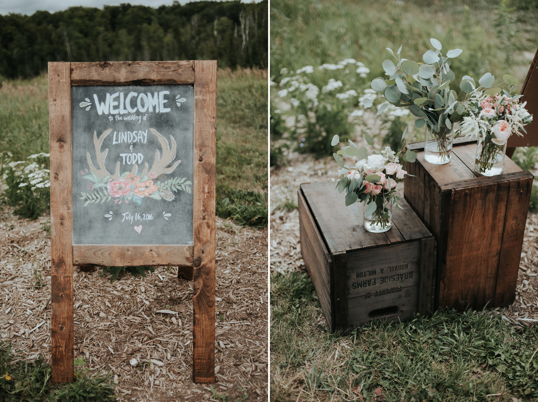 An intimate bohemian outdoor farm wedding at South Pond Farms // Daring Wanderer: www.daringwanderer.com