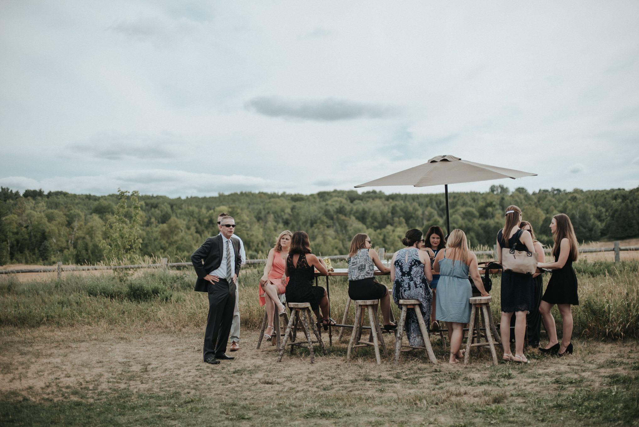 An intimate bohemian outdoor farm wedding at South Pond Farms // Daring Wanderer: www.daringwanderer.com