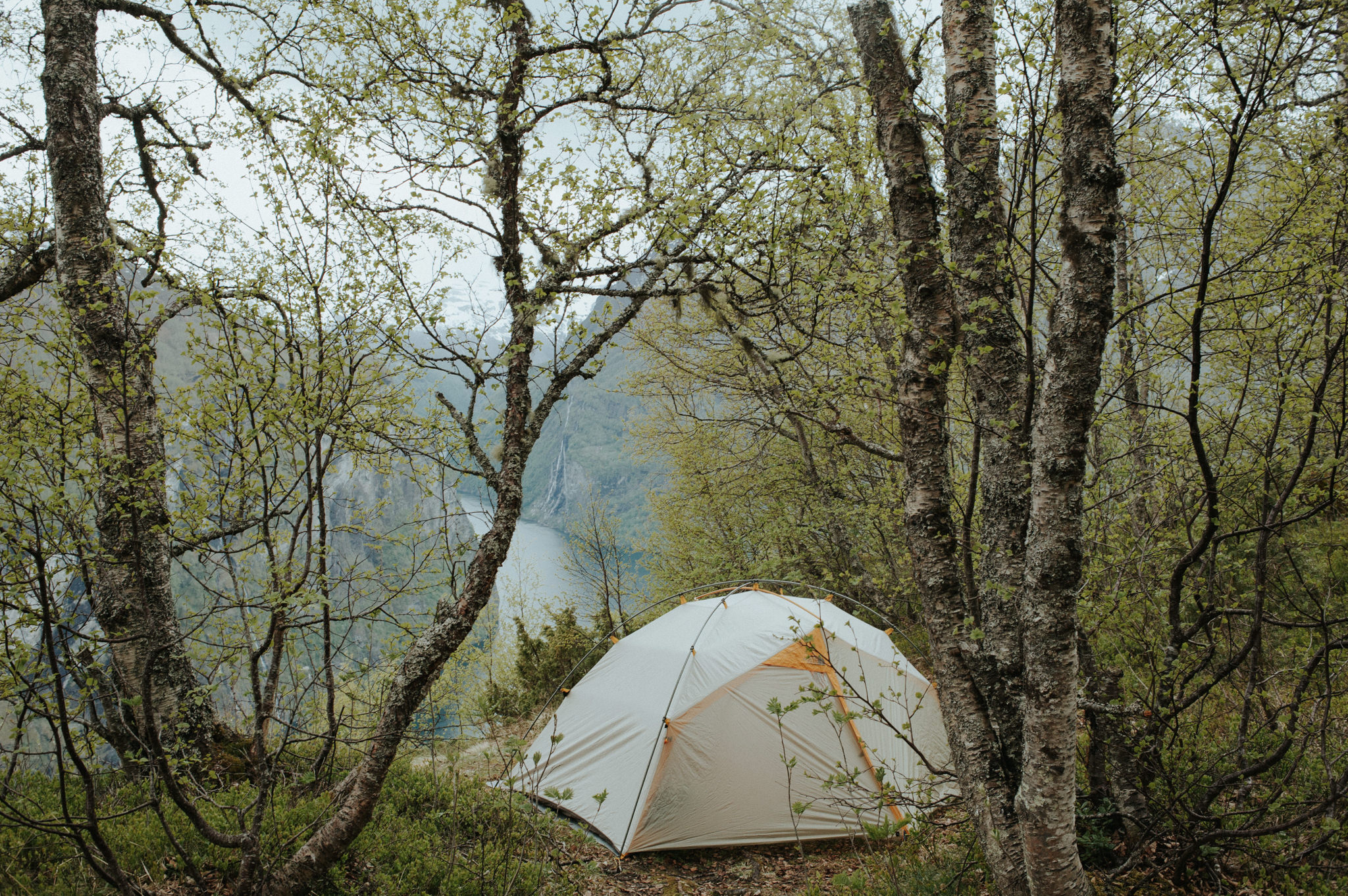 Camping in Geirangerfjord, Norway // Daring Wanderer: www.daringwanderer.com