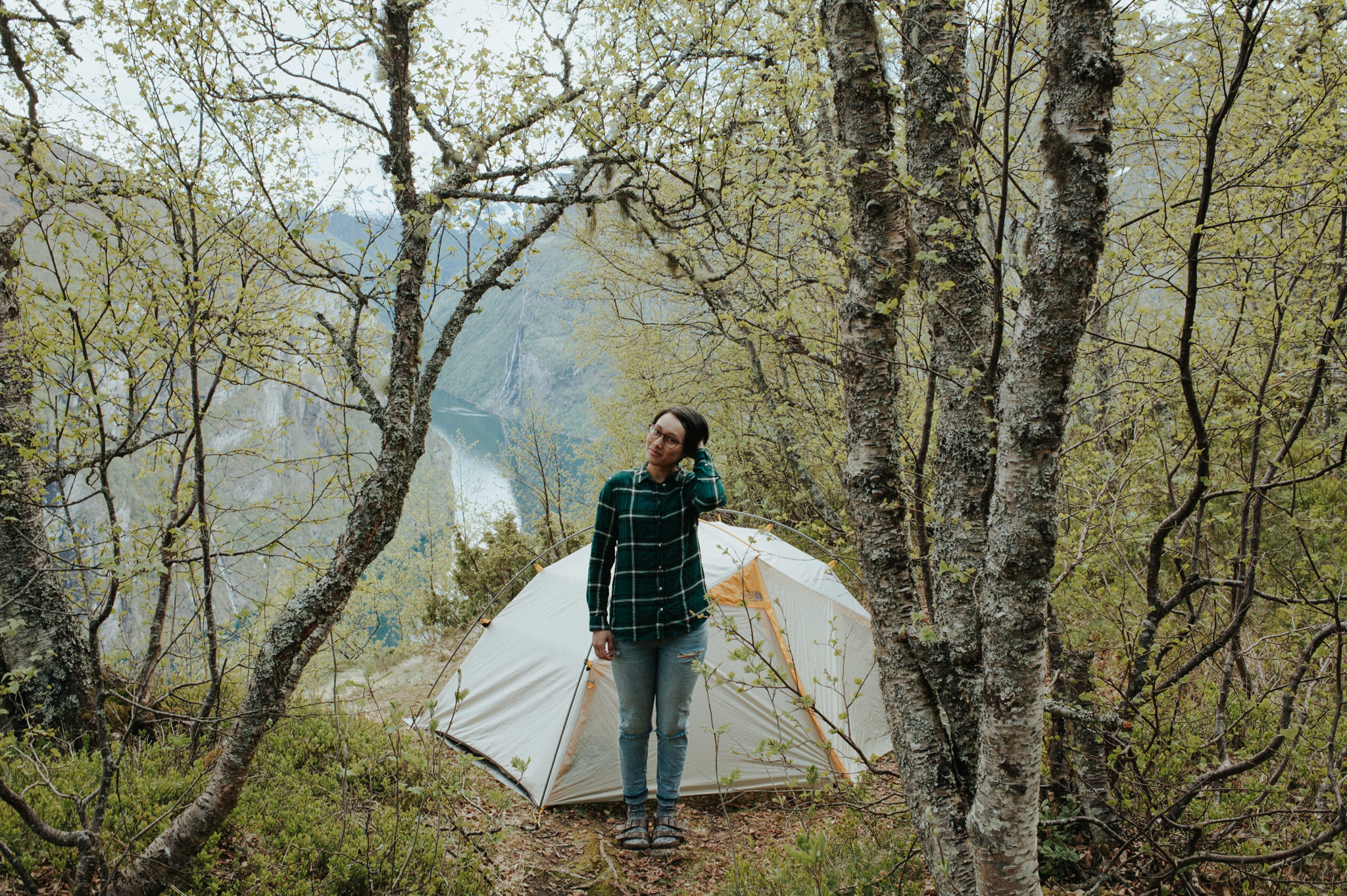 Camping in Geirangerfjord, Norway // Daring Wanderer: www.daringwanderer.com