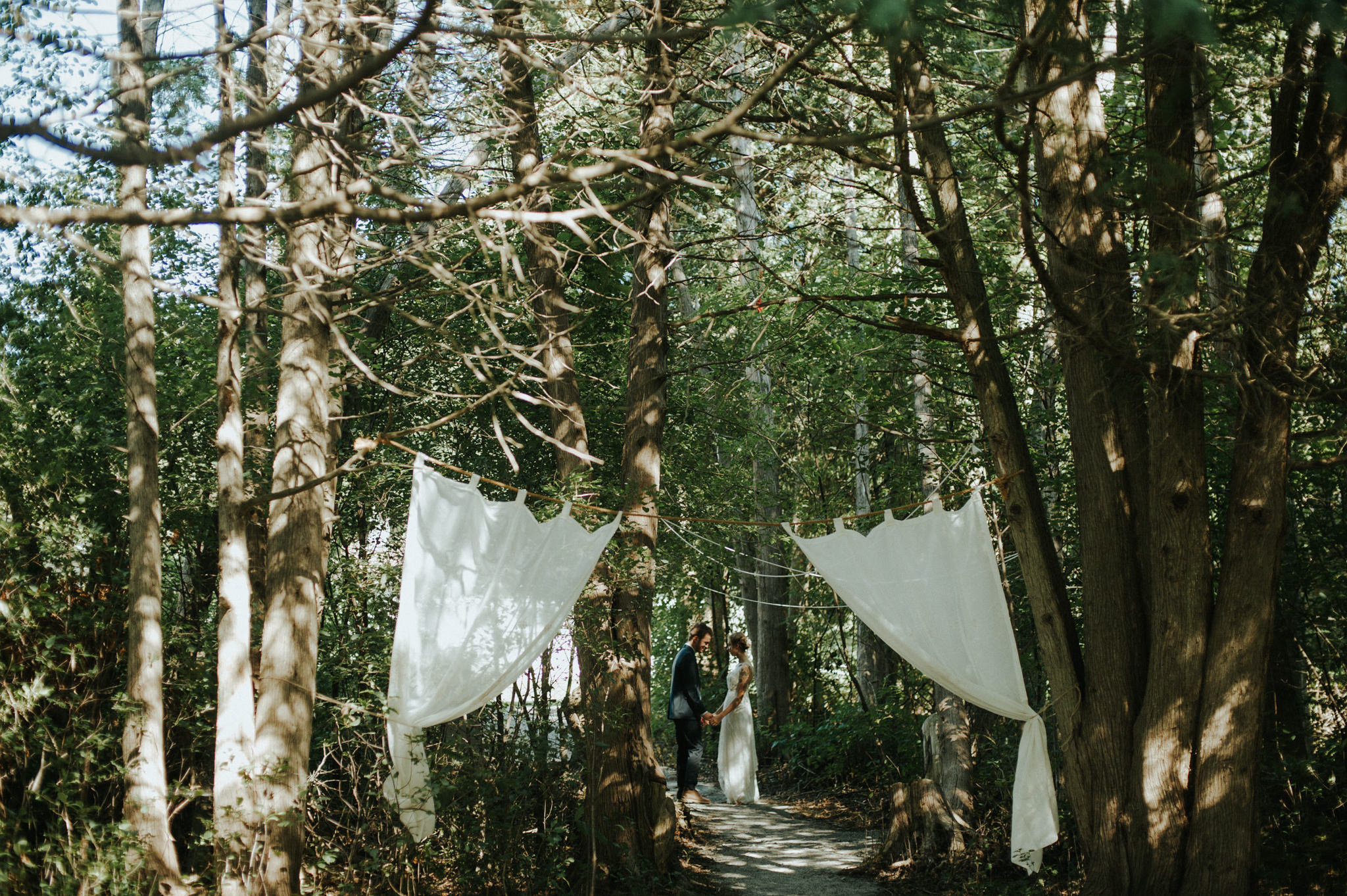 An Intimate Rideau Hill Camp Wedding - Daring Wanderer