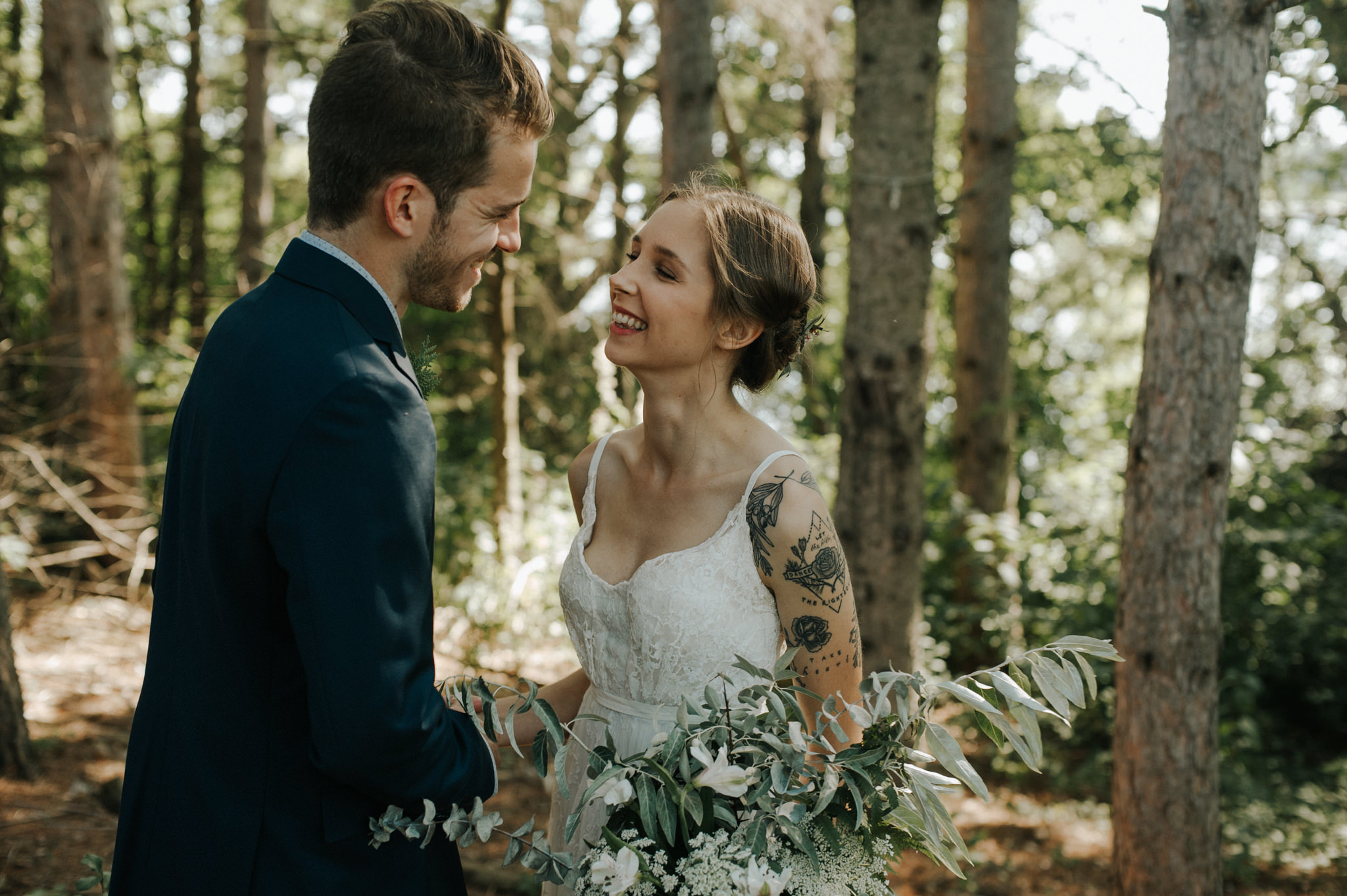 An Intimate Rideau Hill Camp Wedding // Daring Wanderer: www.daringwanderer.com