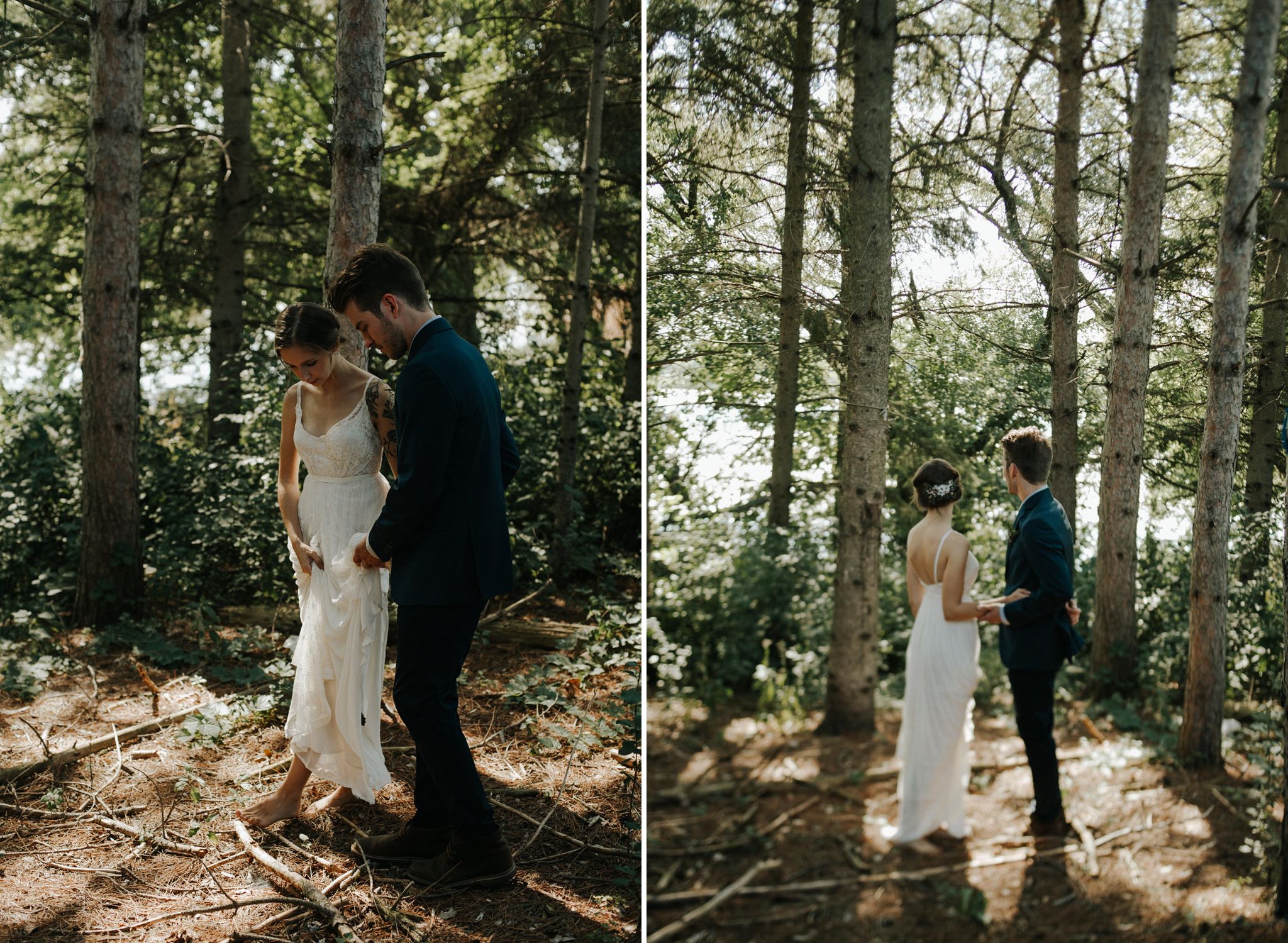 An Intimate Rideau Hill Camp Wedding // Daring Wanderer: www.daringwanderer.com