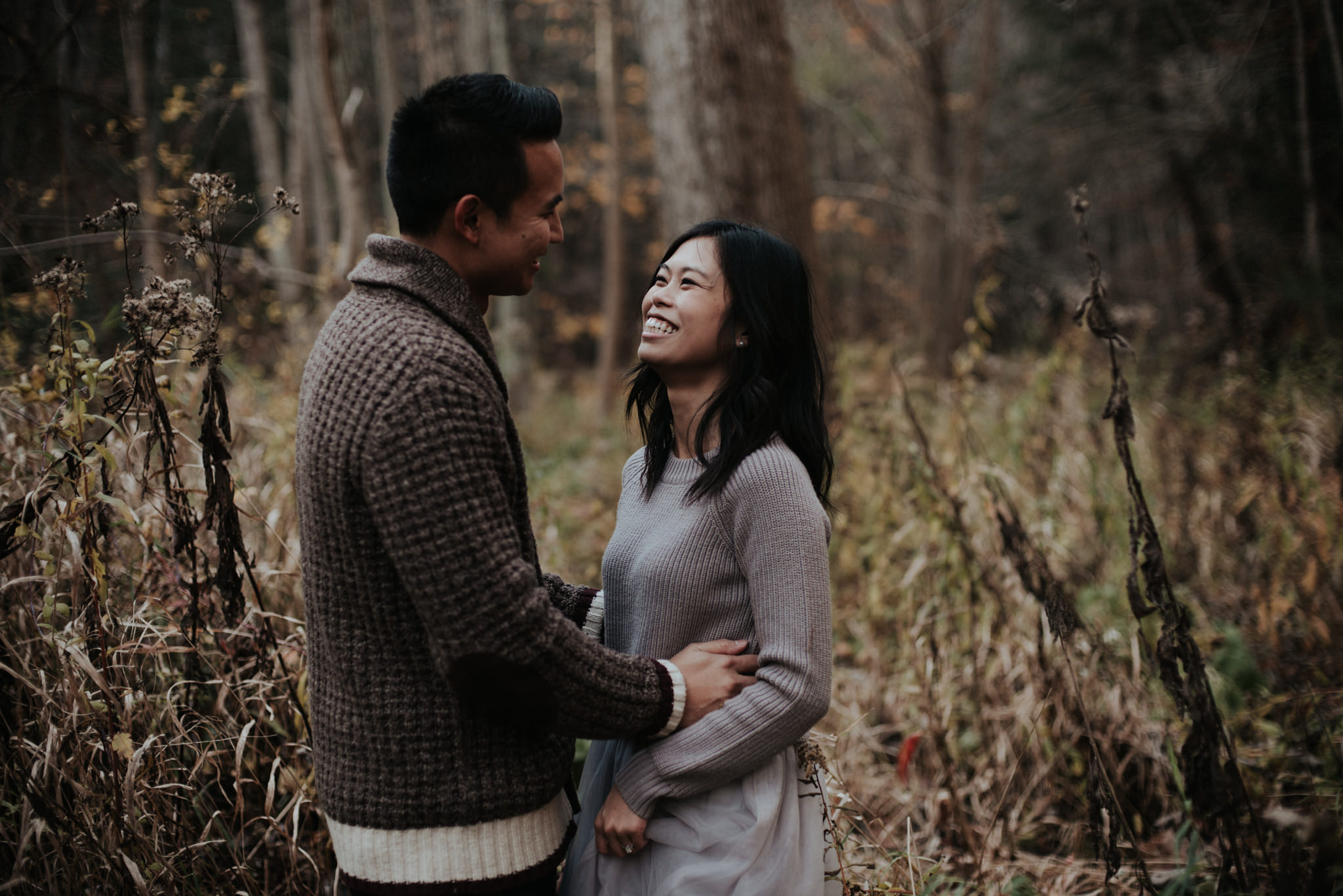 Chasing waterfalls and sunsets, Tews Falls Engagement // Toronto wedding photographer Daring Wanderer 