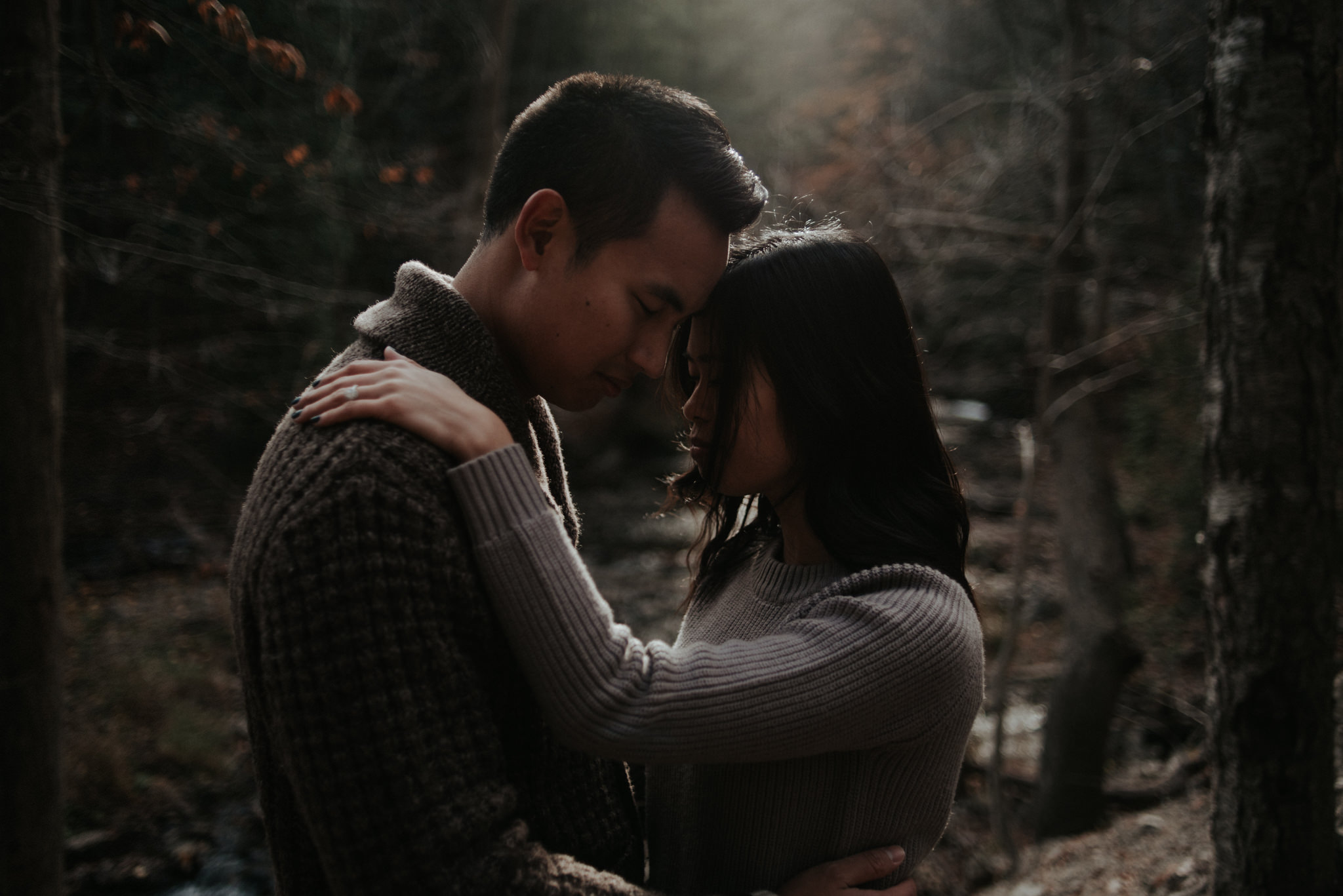 Chasing waterfalls and sunsets, Tews Falls Engagement // Toronto wedding photographer Daring Wanderer 