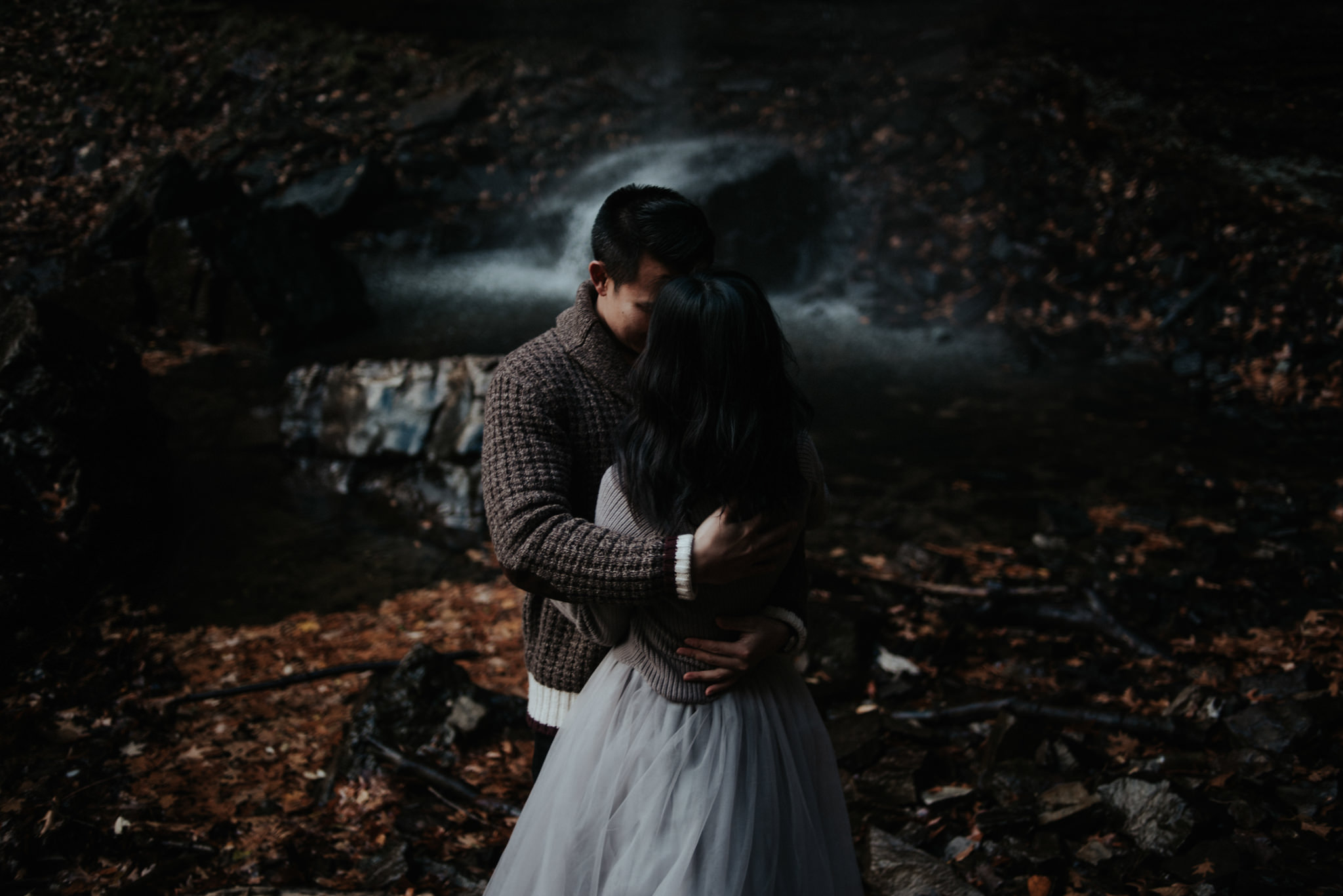 Chasing waterfalls and sunsets, Tews Falls Engagement // Toronto wedding photographer Daring Wanderer 