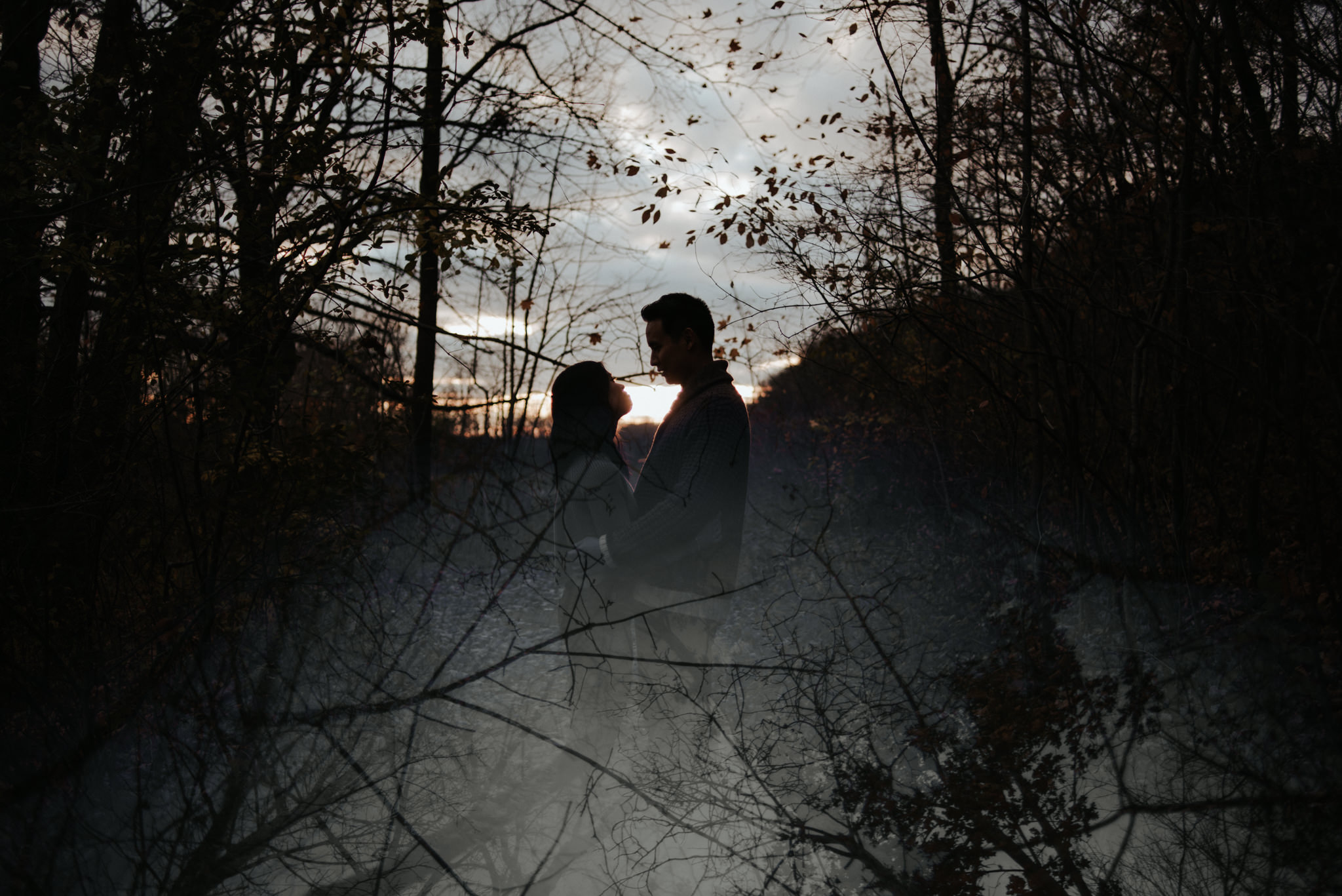 Chasing waterfalls and sunsets, Tews Falls Engagement // Toronto wedding photographer Daring Wanderer 