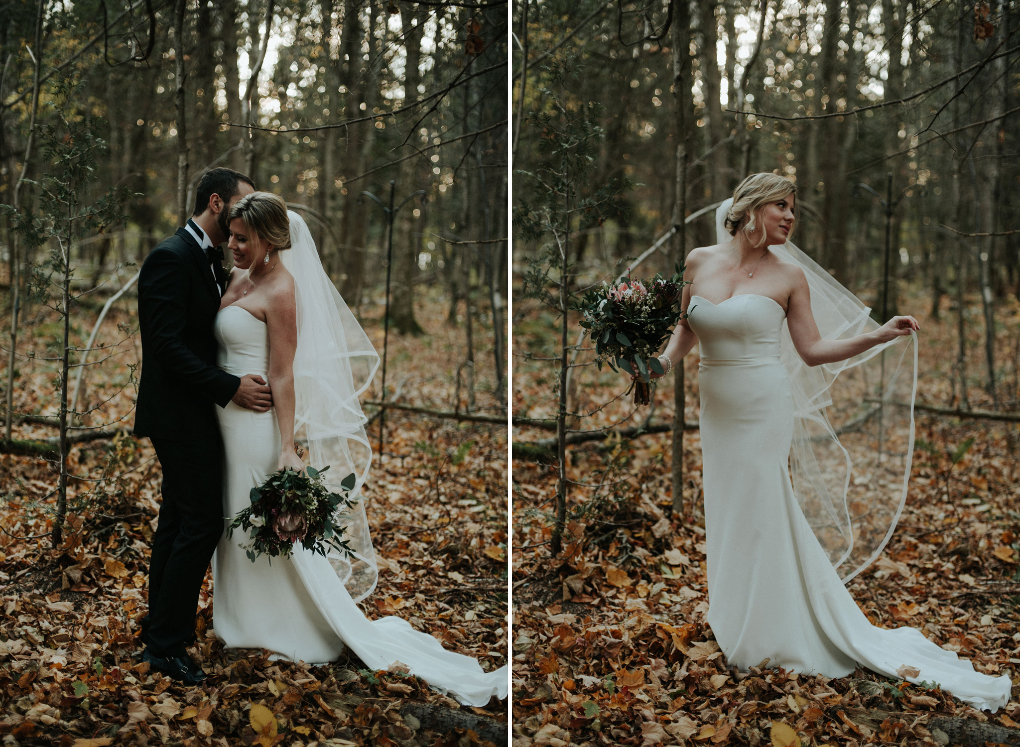 Intimate Cottage Wedding at Serenity Cottage in Owen Sound // Toronto wedding photographer Daring Wanderer 