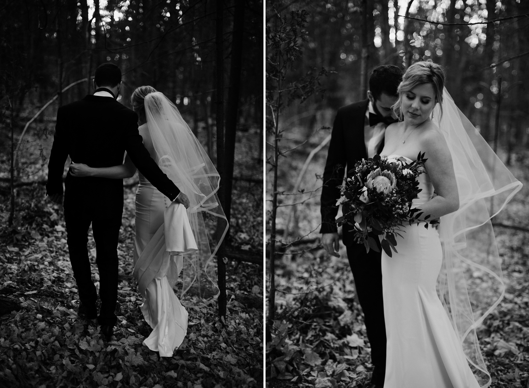 Intimate Cottage Wedding at Serenity Cottage in Owen Sound // Toronto wedding photographer Daring Wanderer 