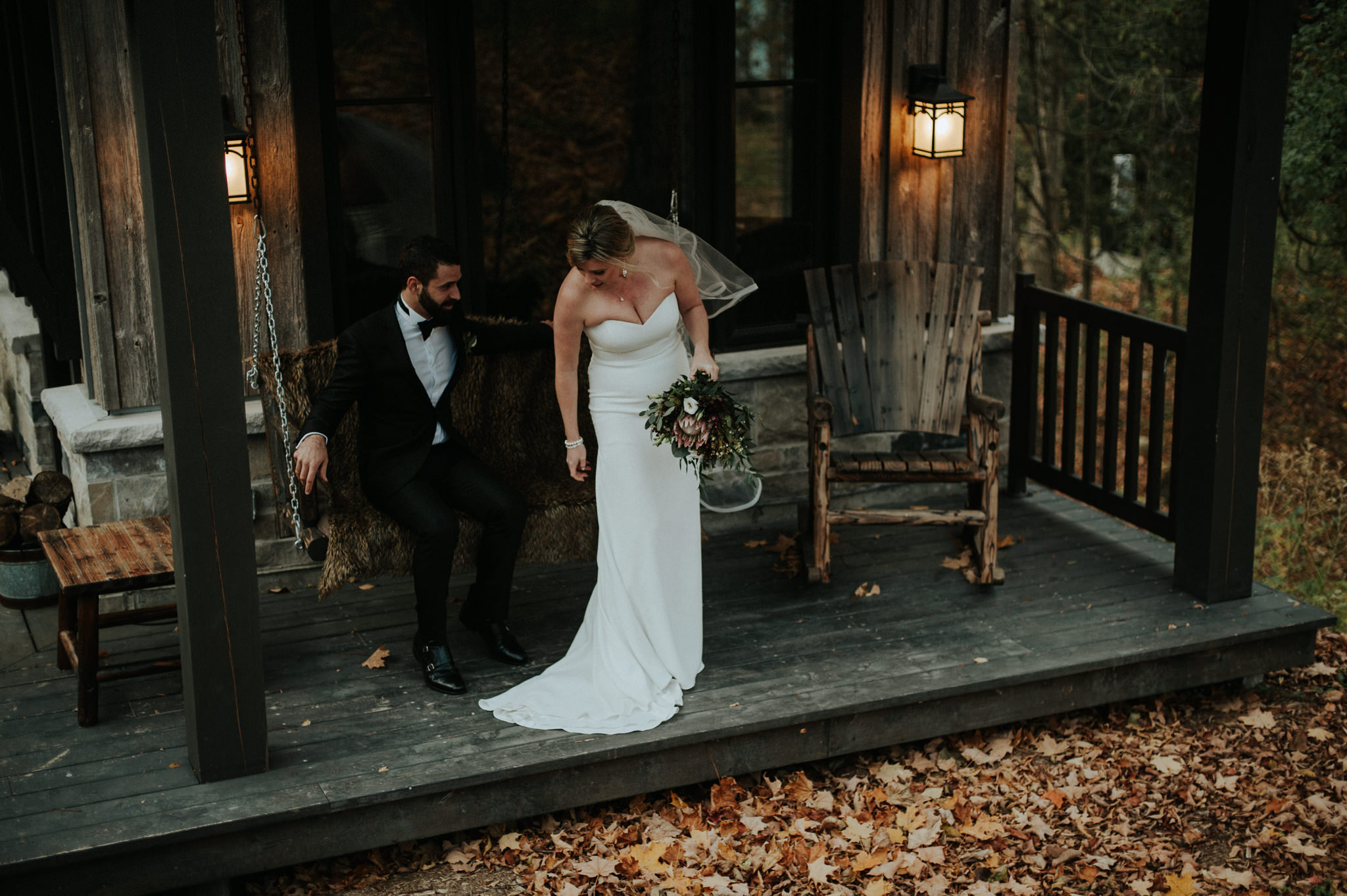 Intimate Cottage Wedding at Serenity Cottage in Owen Sound // Toronto wedding photographer Daring Wanderer 