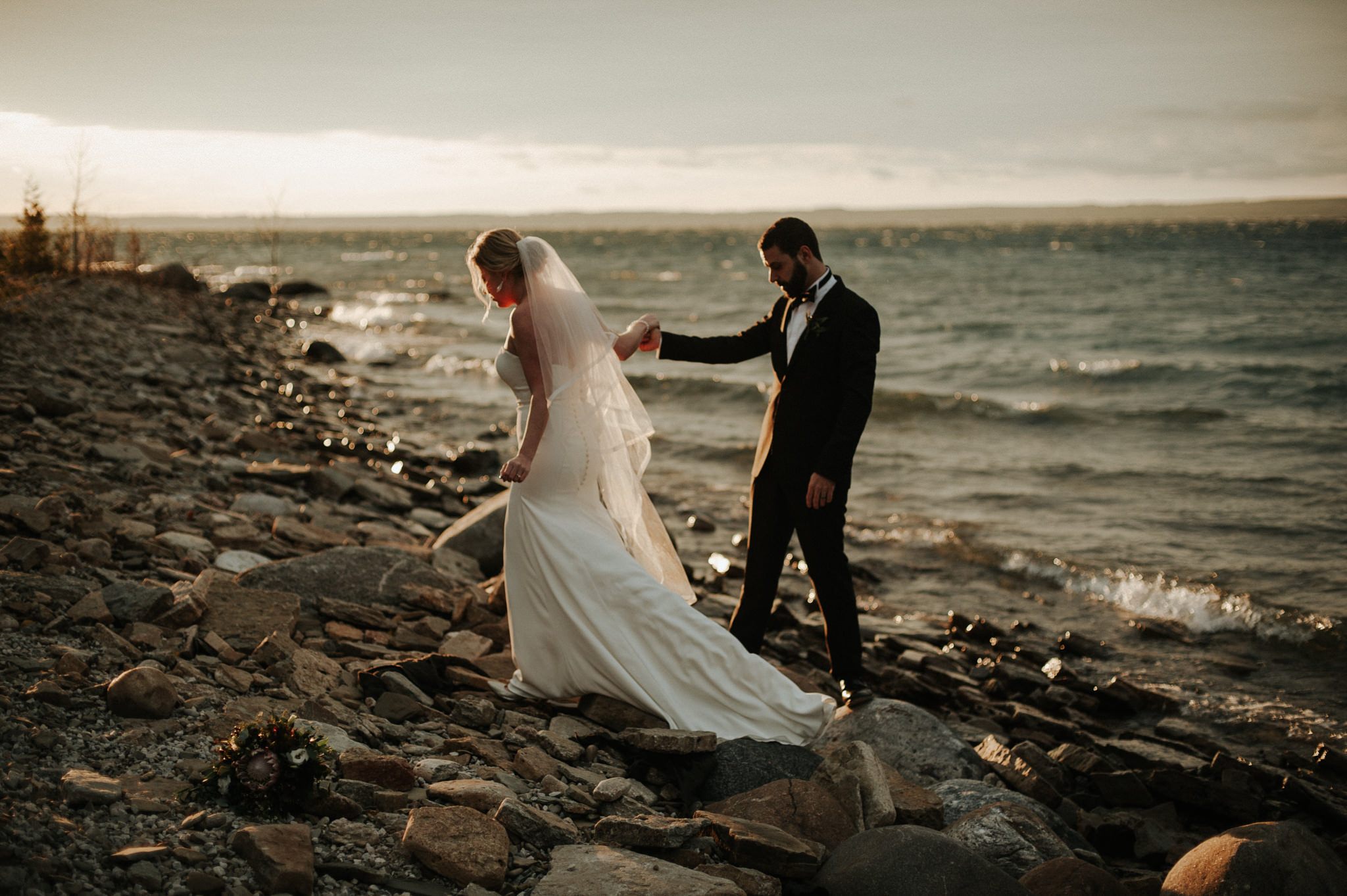 Intimate Cottage Wedding at Serenity Cottage in Owen Sound // Toronto wedding photographer Daring Wanderer 