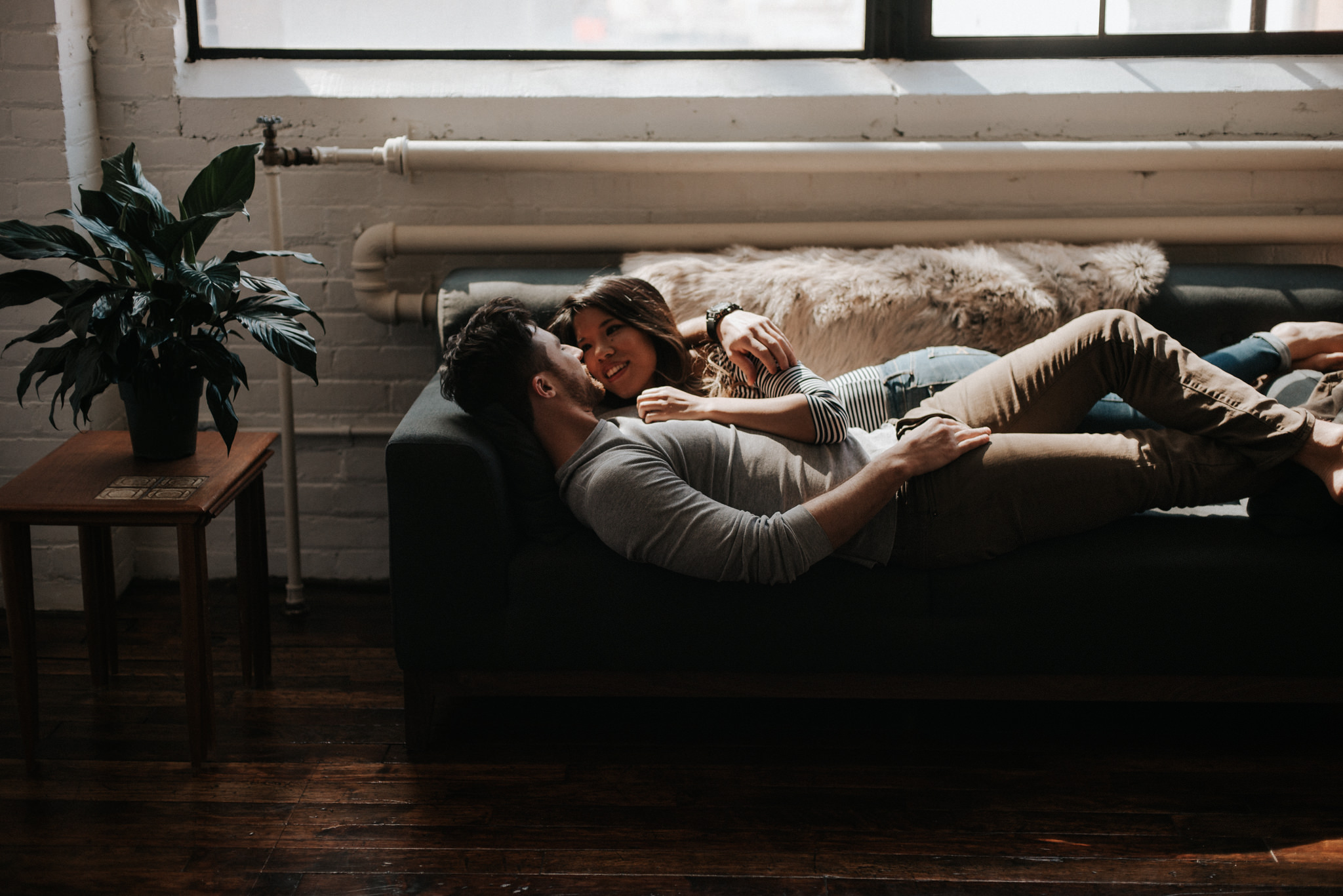 Authentic Loft Intimate Couple Shoot In Toronto Daring Wanderer 