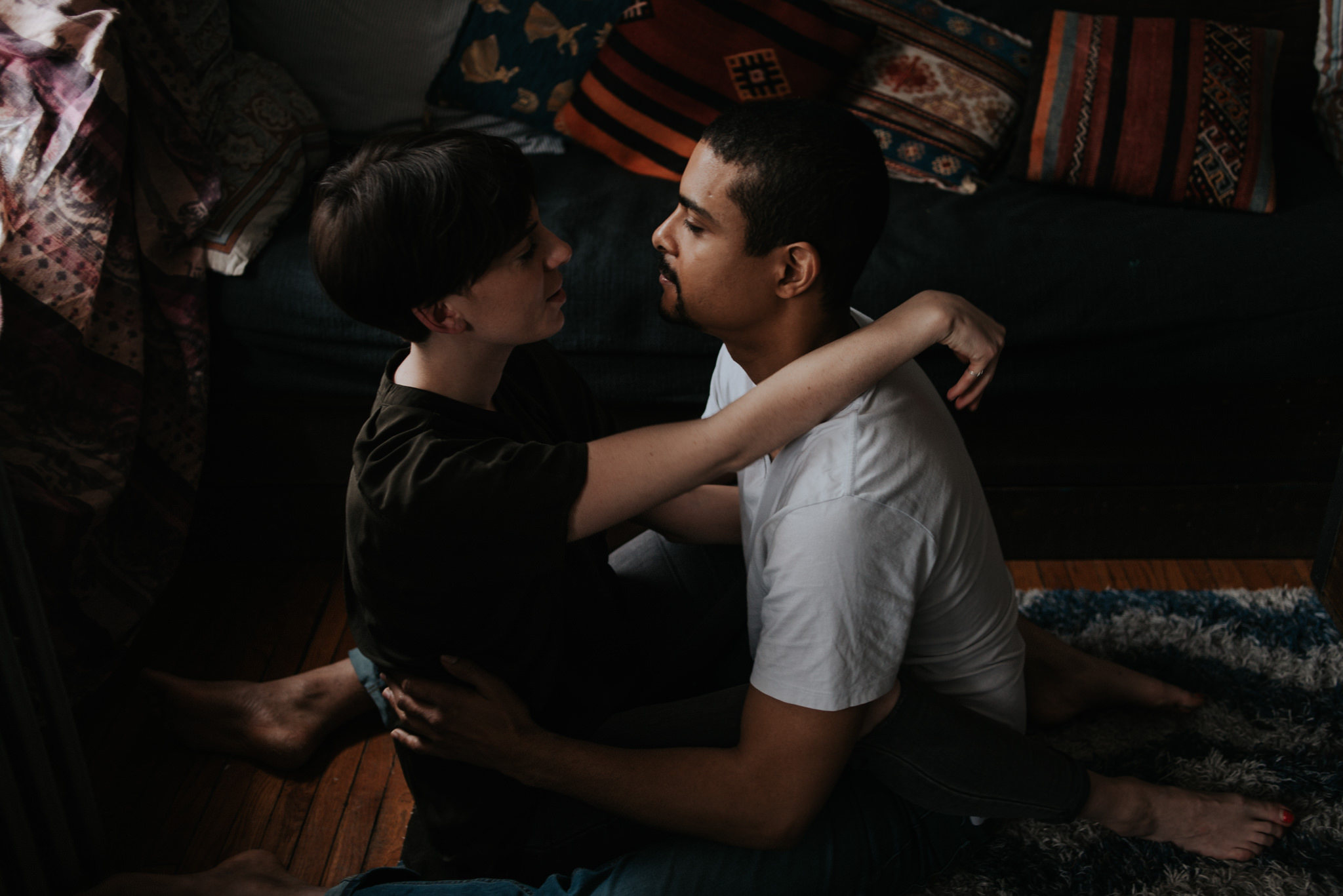 Apartment Hangs Downtown Toronto Couple Shoot Daring Wanderer