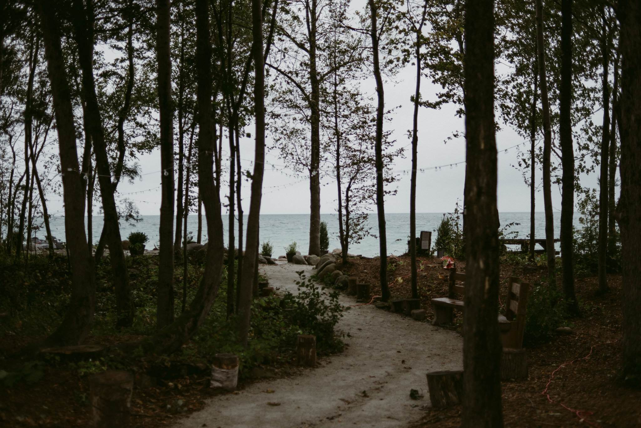 Serenity cottage wedding on Georgian Bay