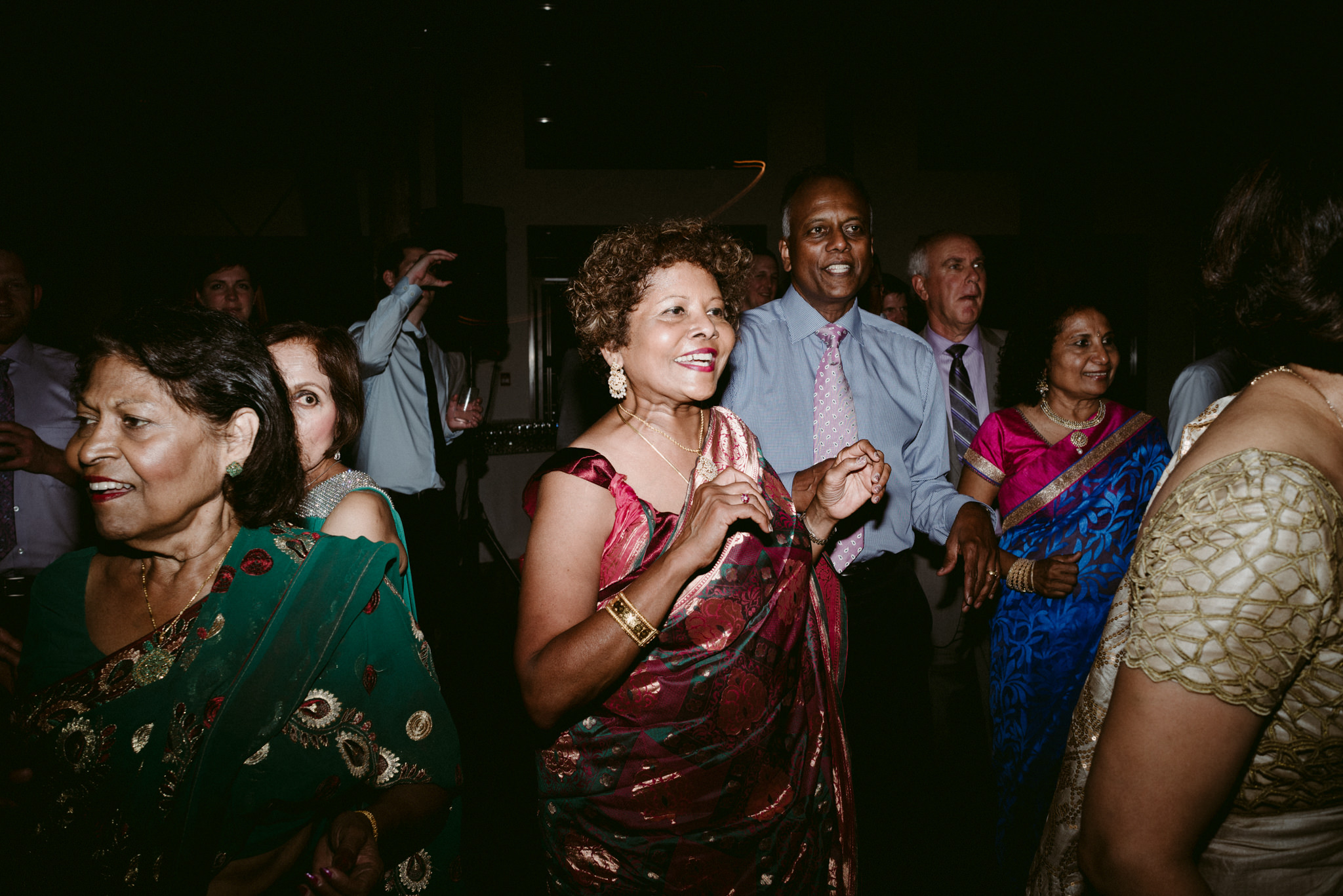 guests on dance floor