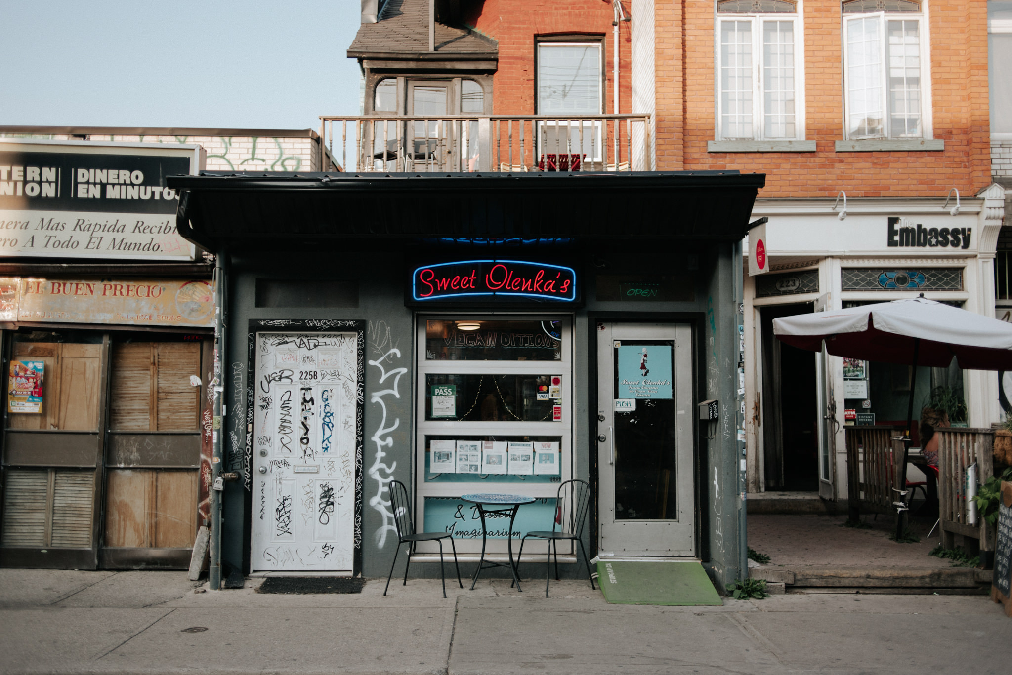 Kensington Market Engagement Shoot at Sweet Olenkas