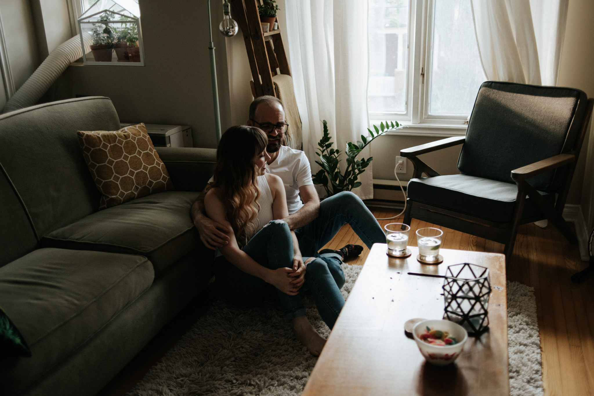 In-home session in Toronto