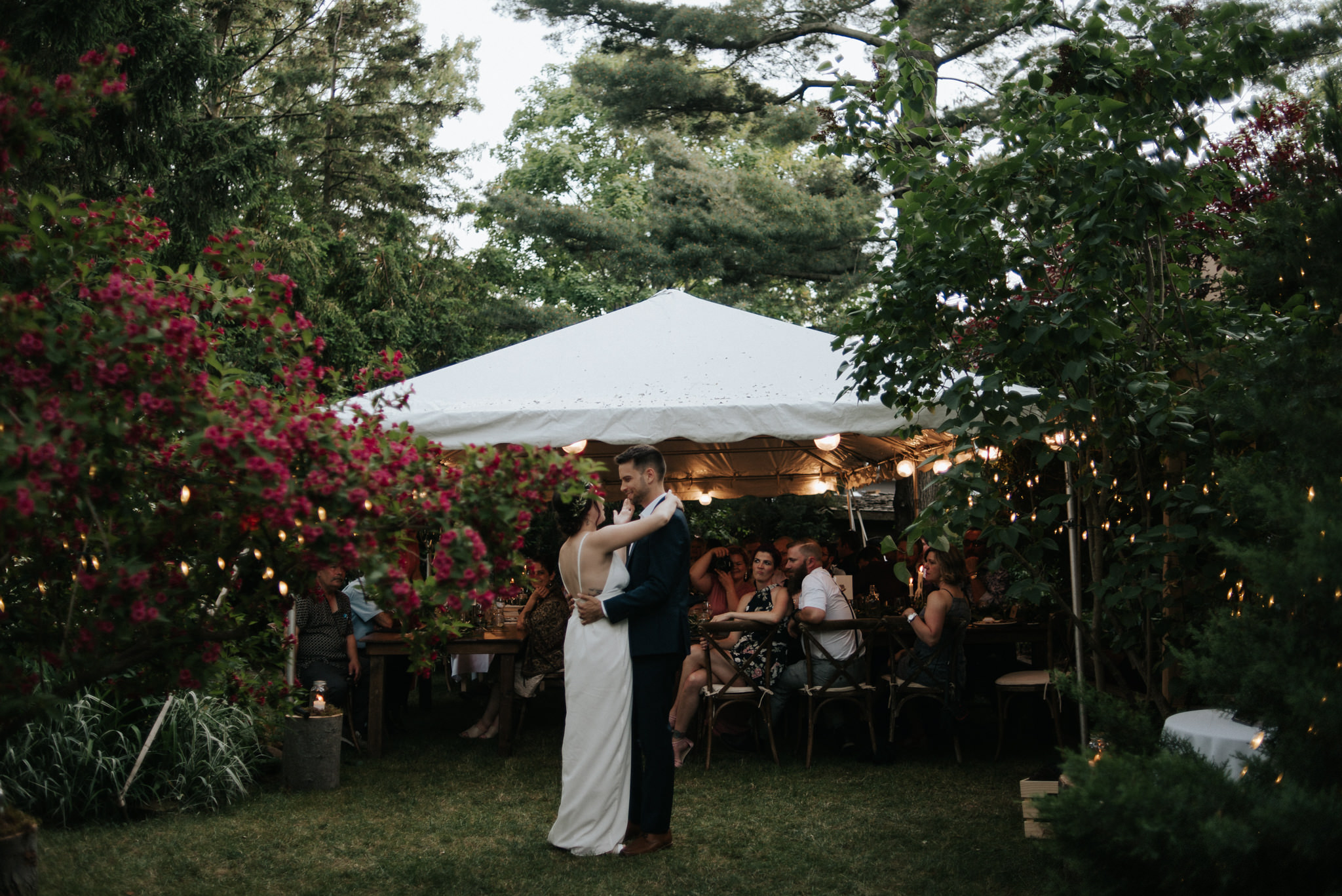 Intimate Backyard Wedding in Toronto